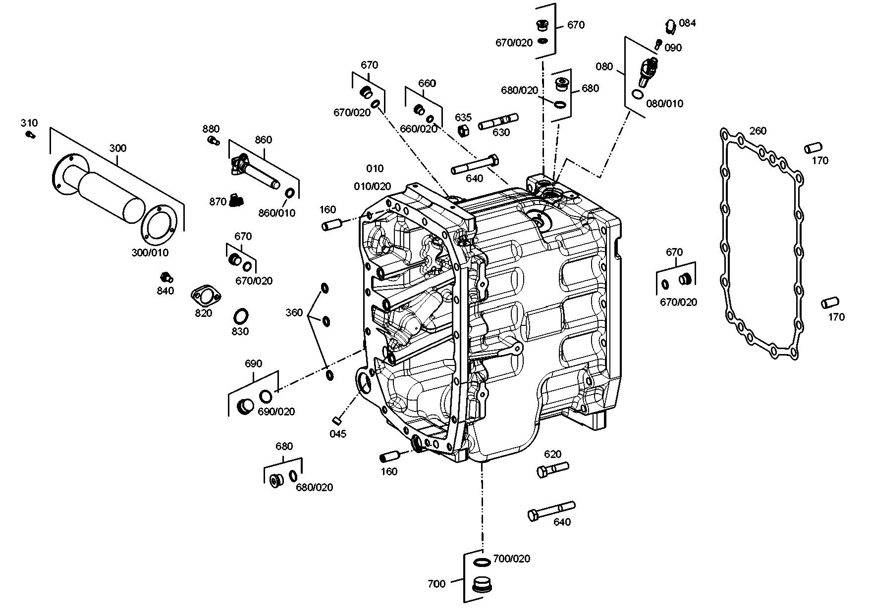 drawing for MITSUBISHI 6T6416 - O-RING (figure 5)