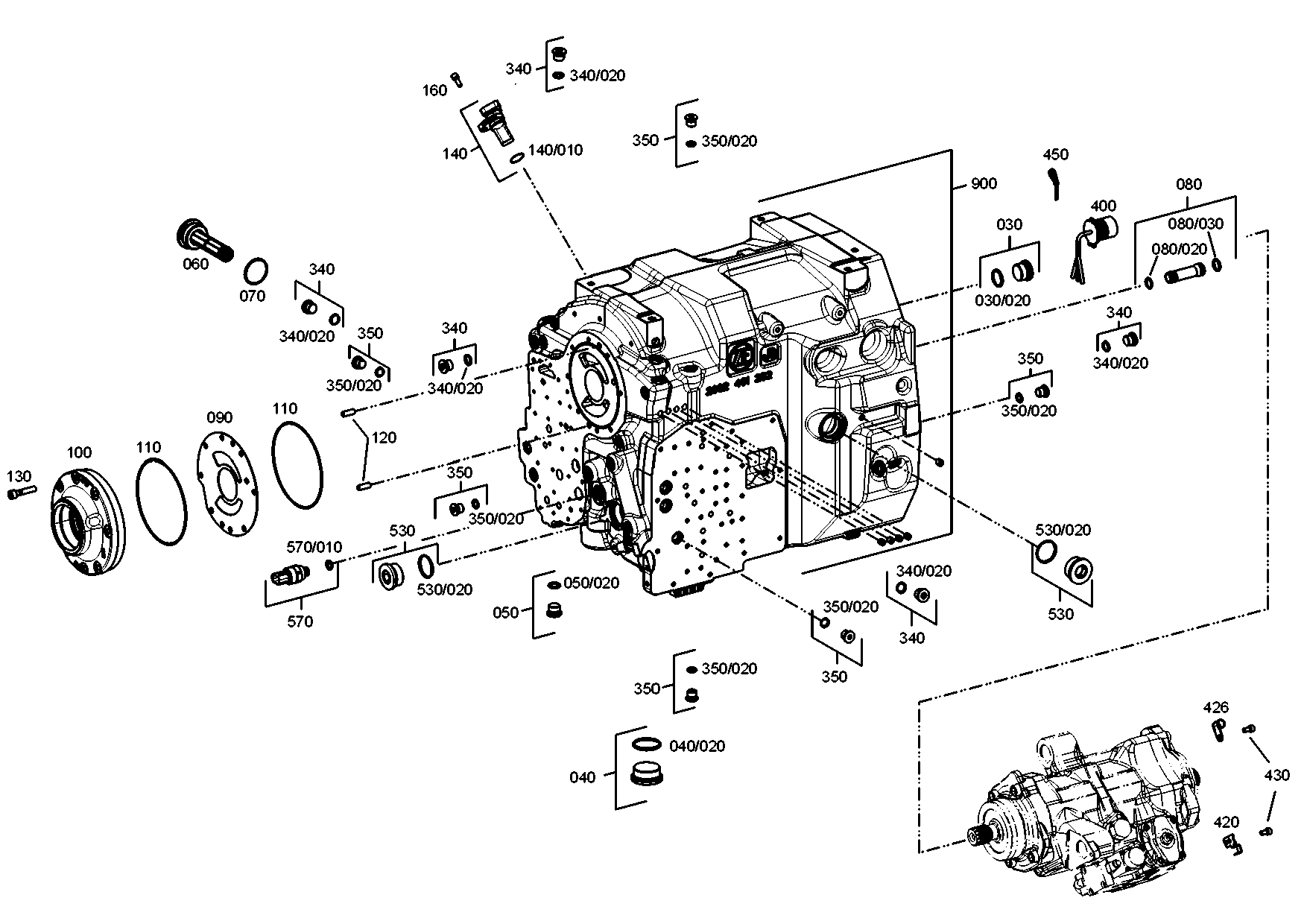 drawing for KUBOTA 3J08022191 - PRESSURE SENSOR (figure 5)