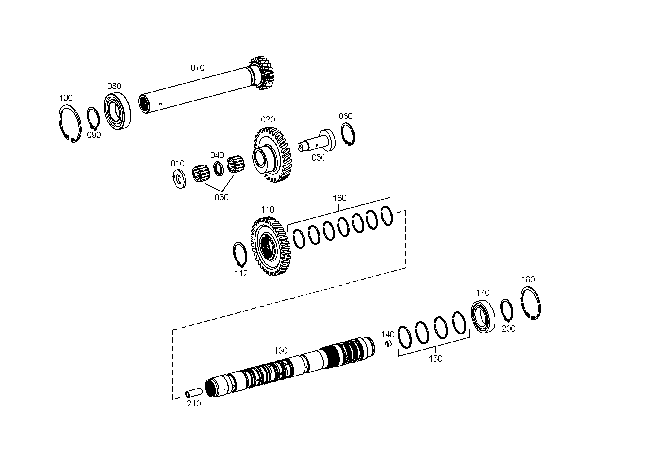 drawing for FAUN 0012499 - CIRCLIP (figure 3)