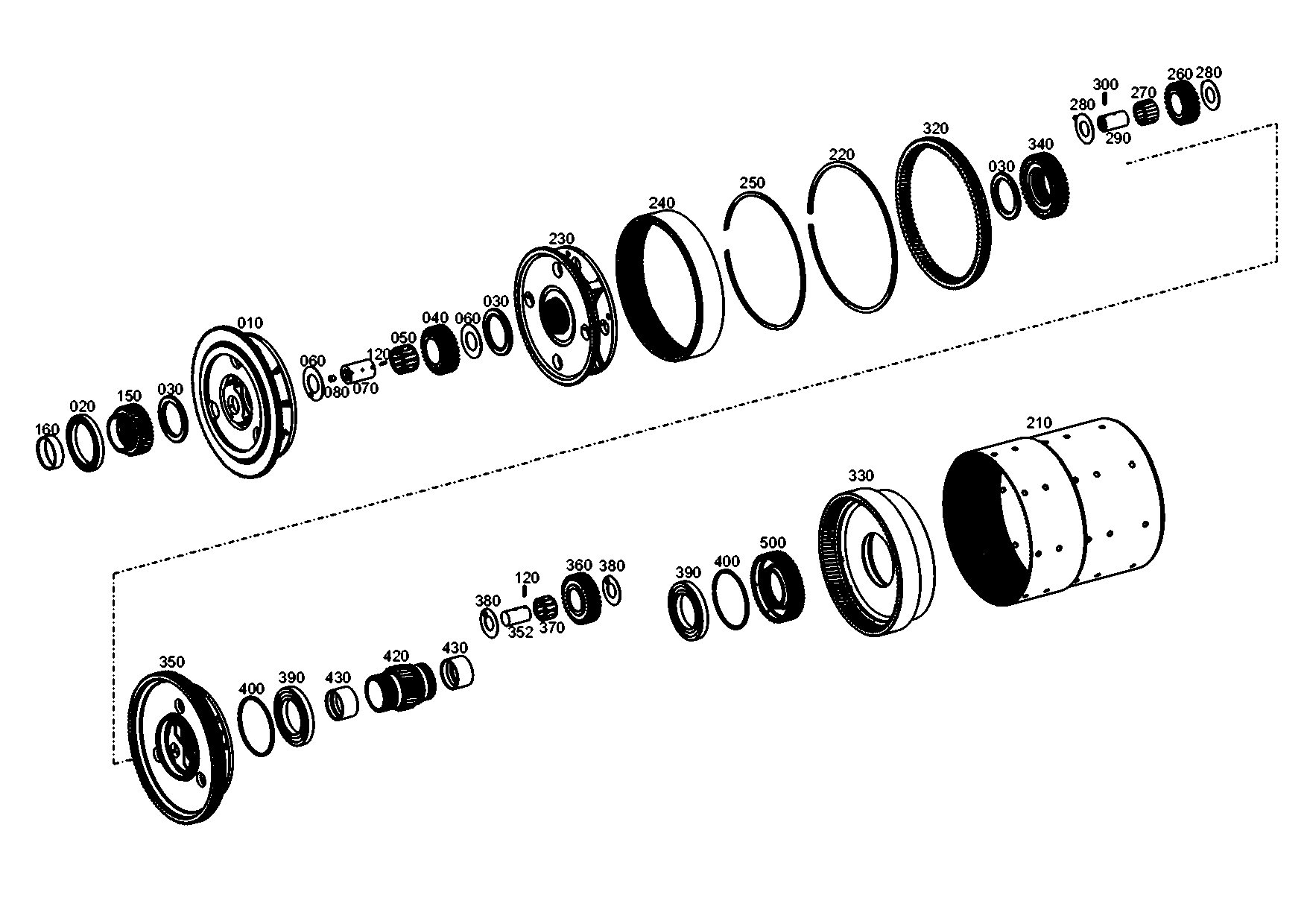 drawing for JOHN DEERE L150725 - SNAP RING (figure 3)