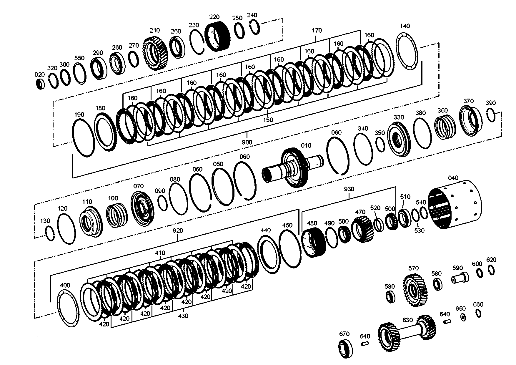 drawing for DAF 1191328 - WASHER (figure 1)