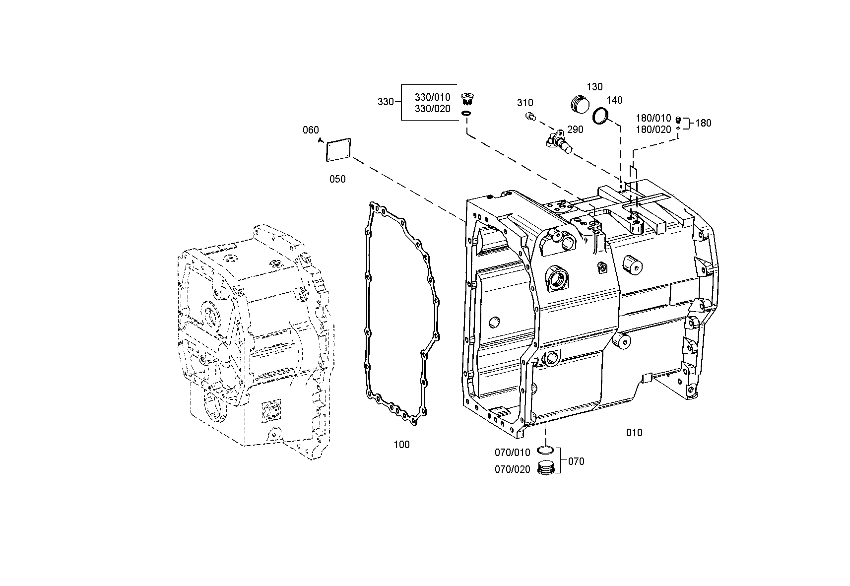 drawing for AGCO 35117900 - SPEED TRANSMITTER
