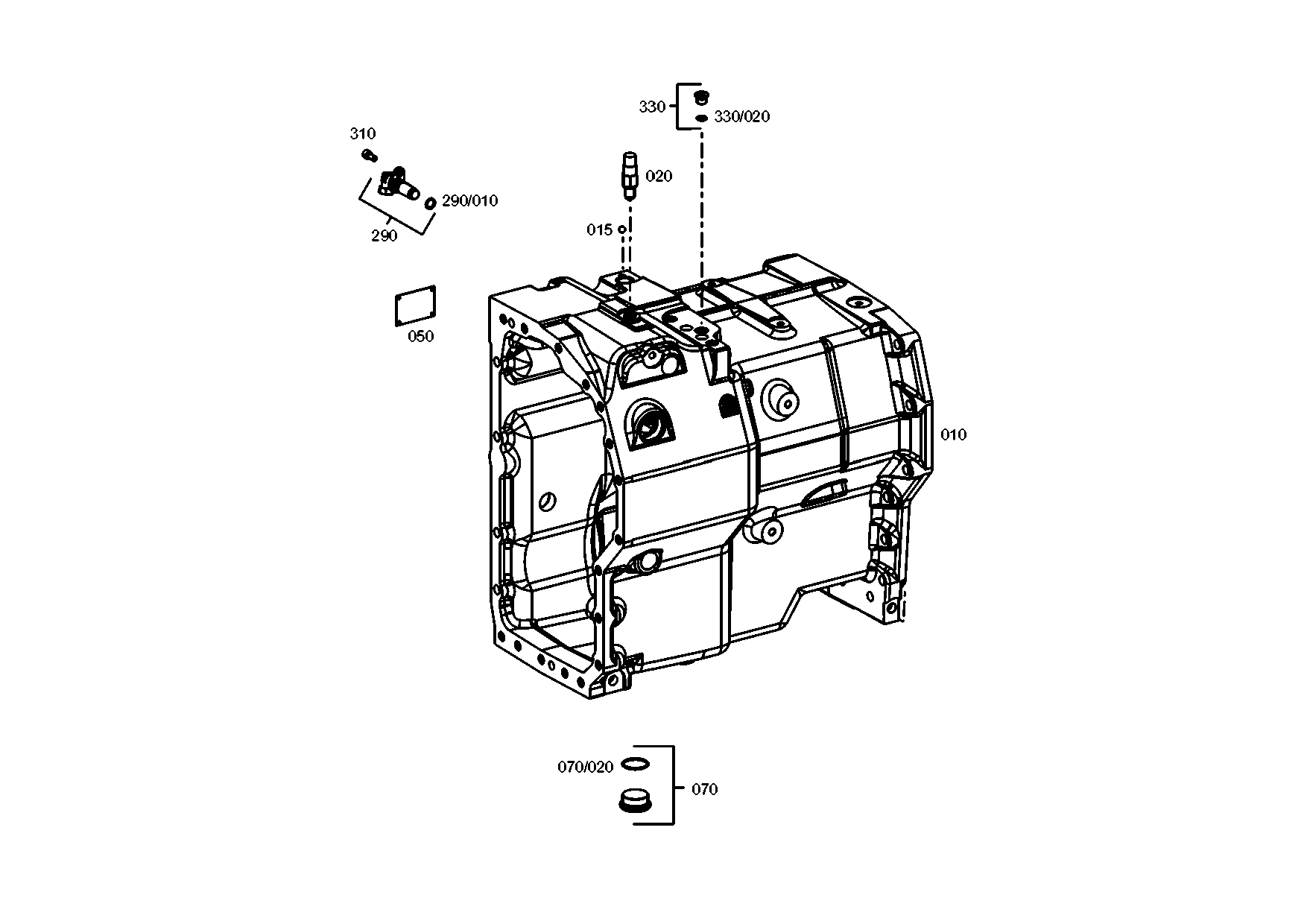 drawing for AGCO 35117900 - SPEED TRANSMITTER