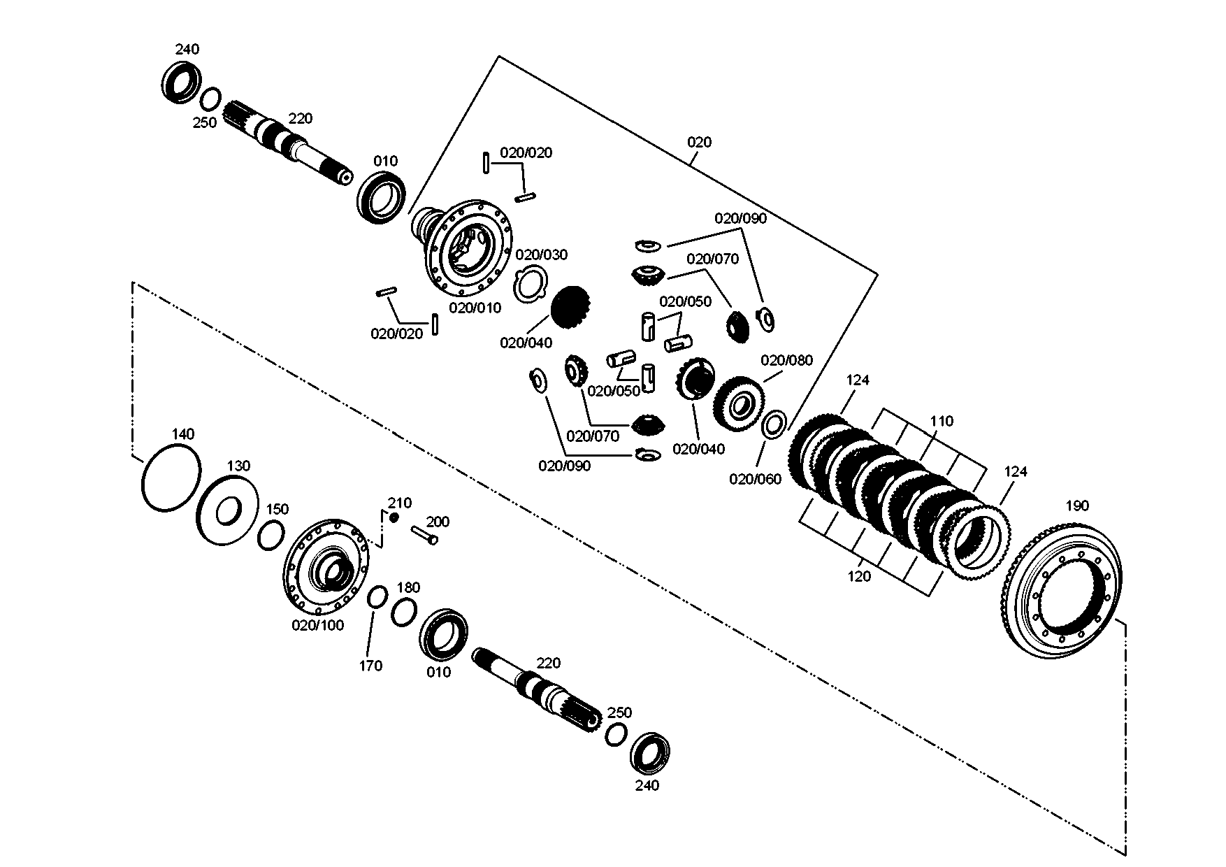 drawing for AGCO F743300021750 - WASHER