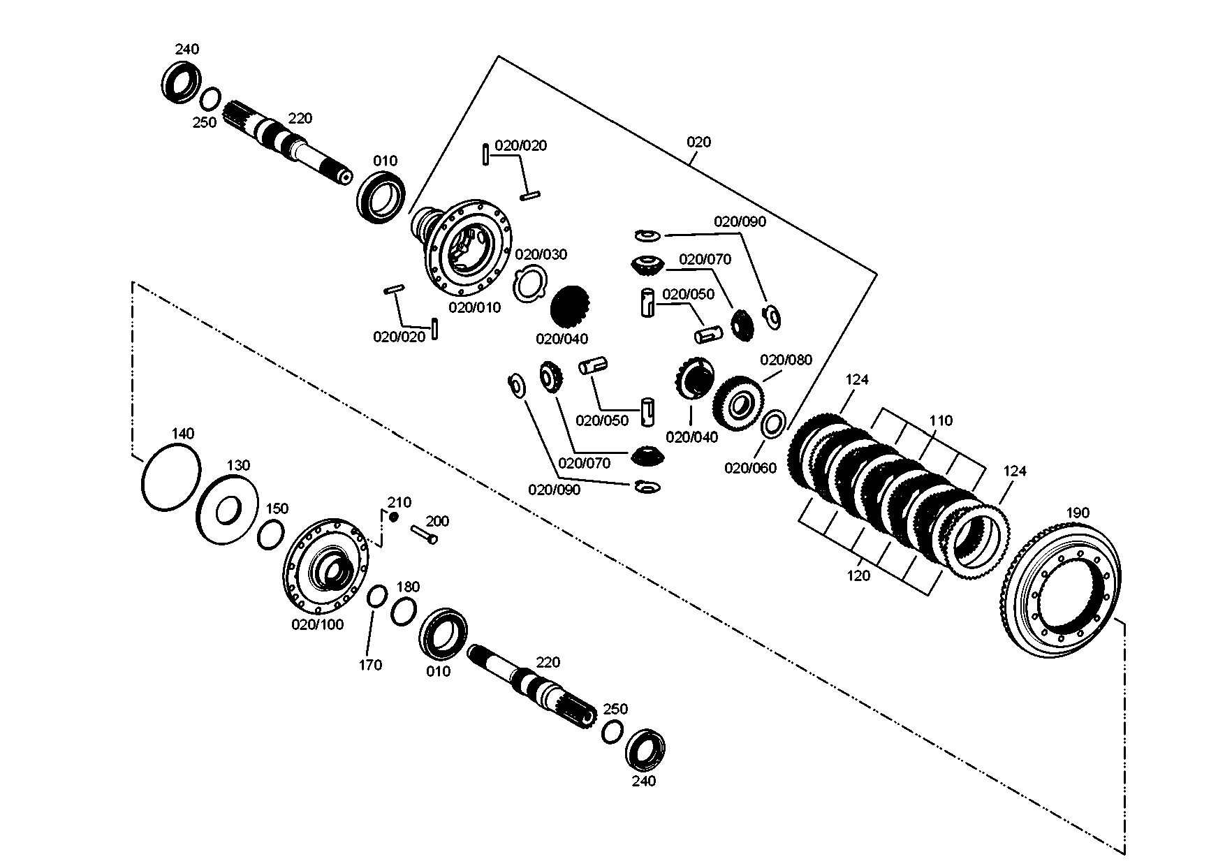 drawing for AGCO F743300021750 - WASHER