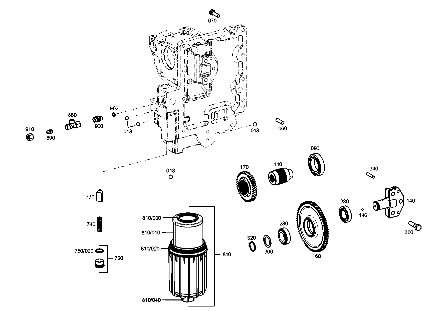 drawing for AGCO V37202800 - SUCTION FILTER