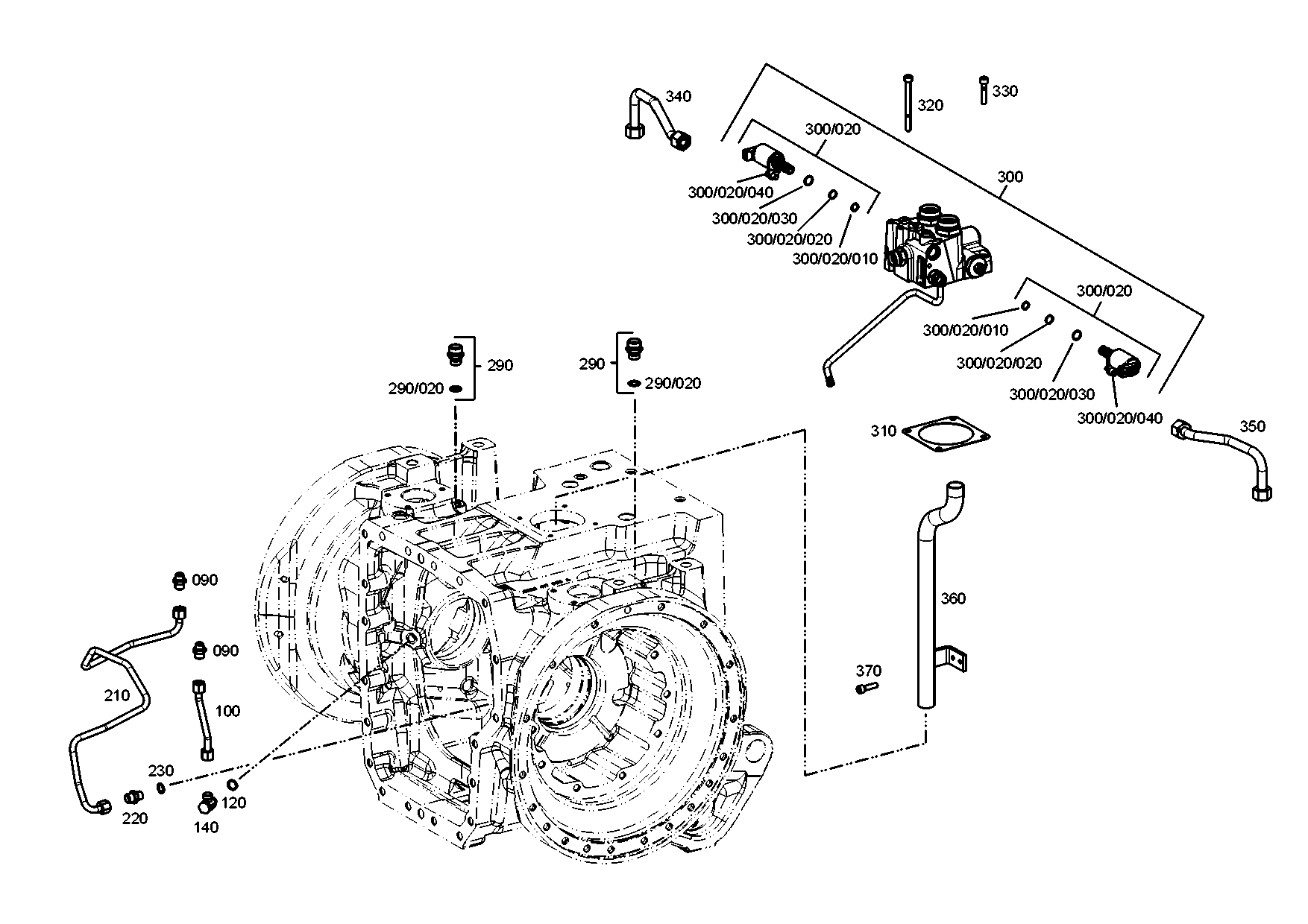 drawing for KUBOTA 3J08022561 - PRESSURE REGULATOR (figure 3)