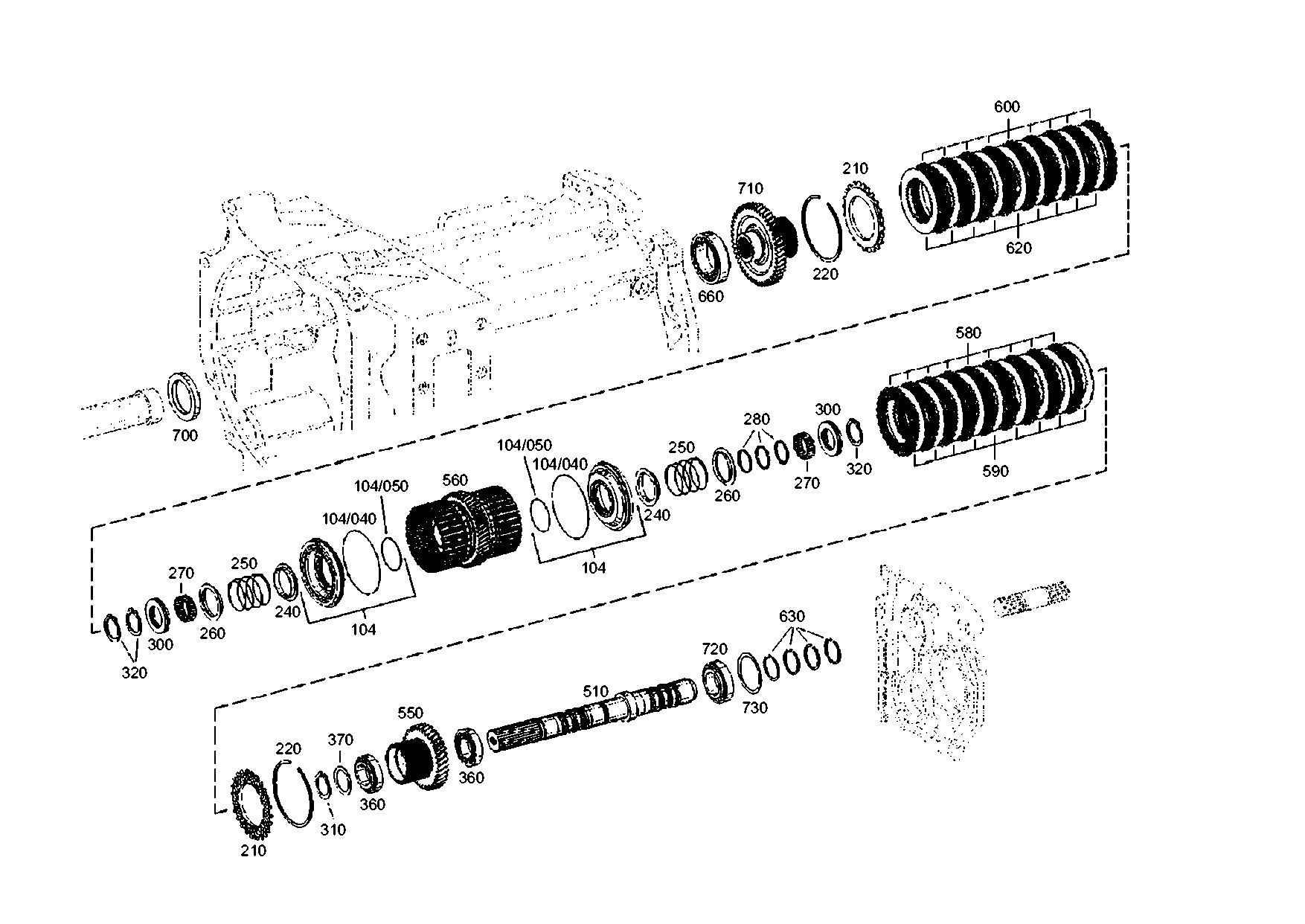 drawing for AGCO F514100360270 - V-RING