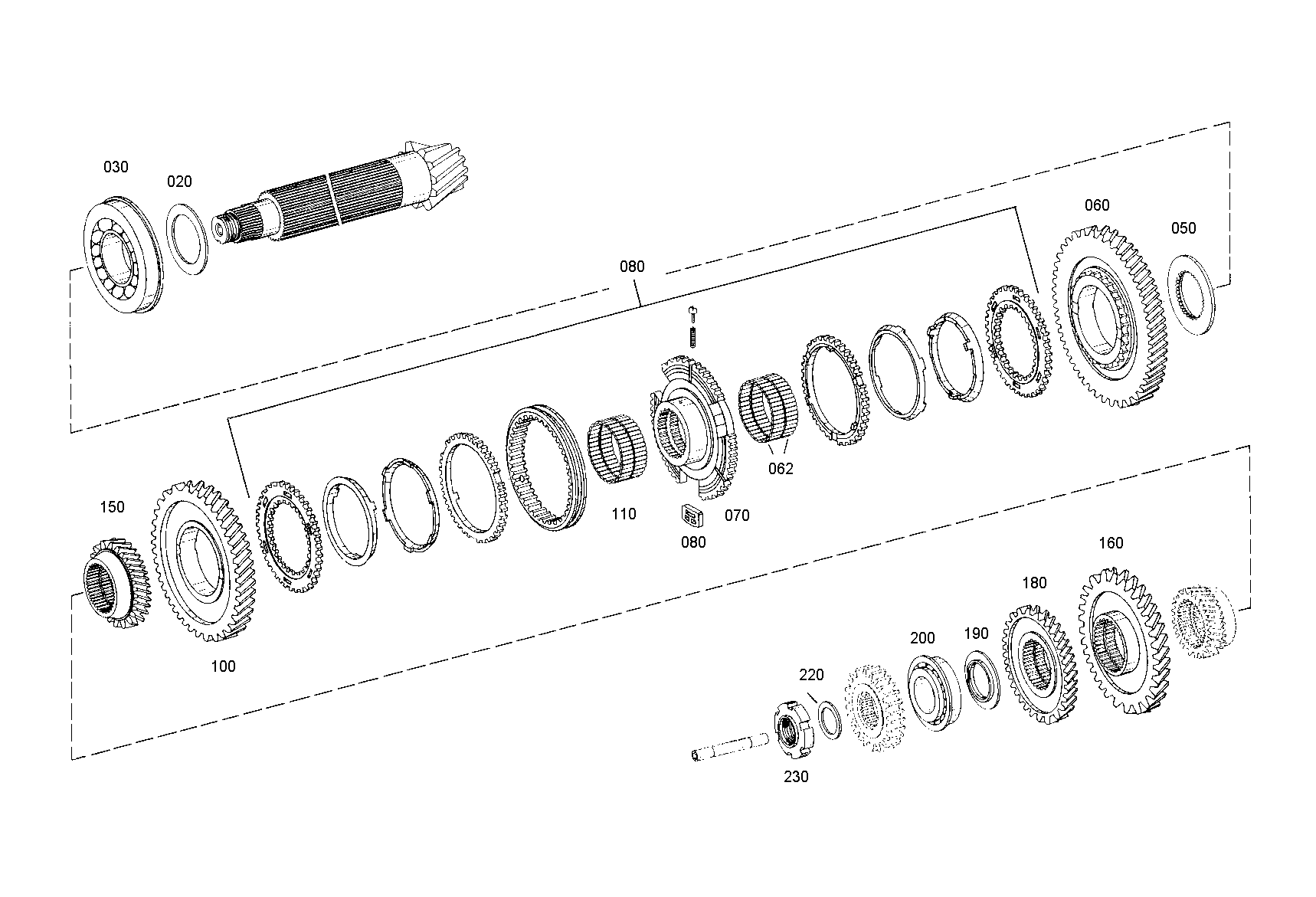 drawing for AGCO F824100410550 - INTERMEDIATE RING