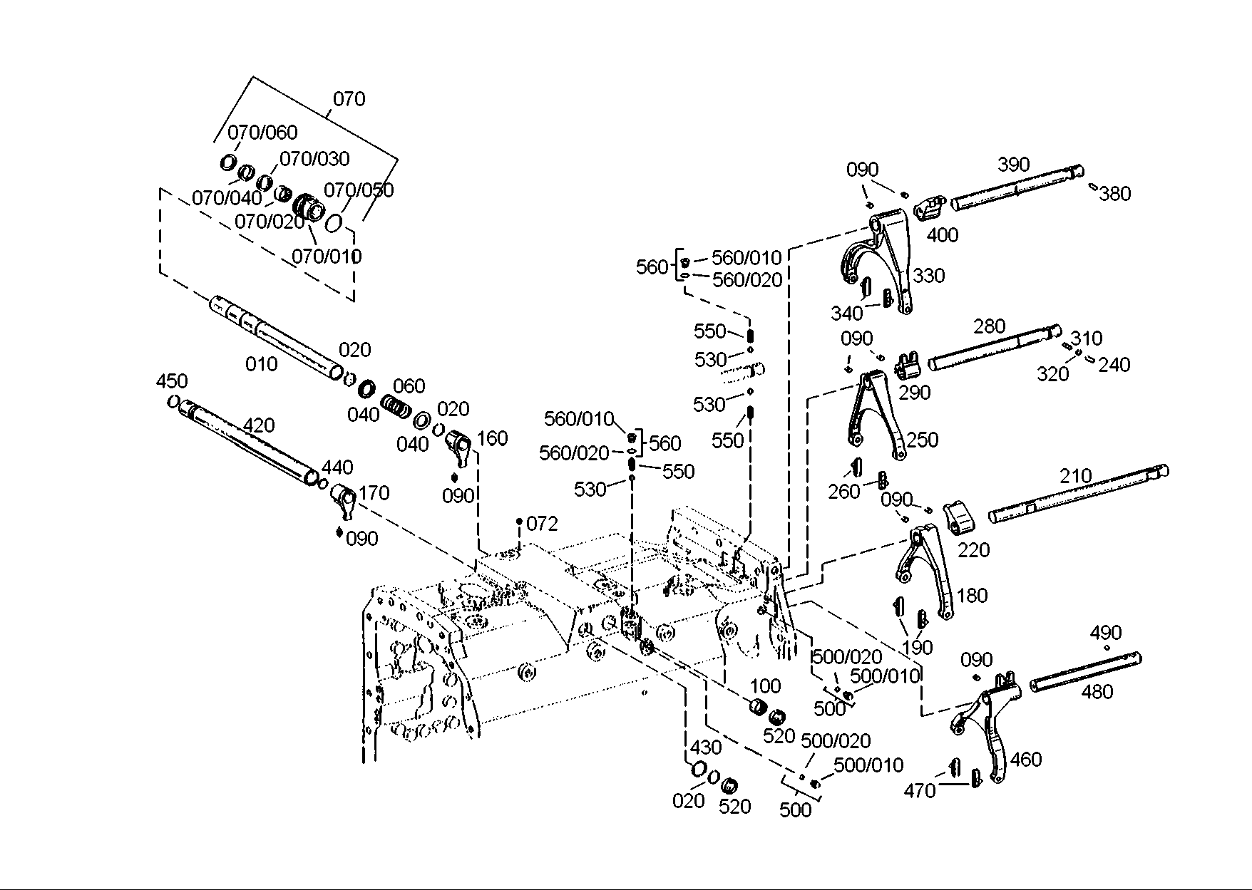 drawing for AGCO F180100090081 - LOCKING PIN