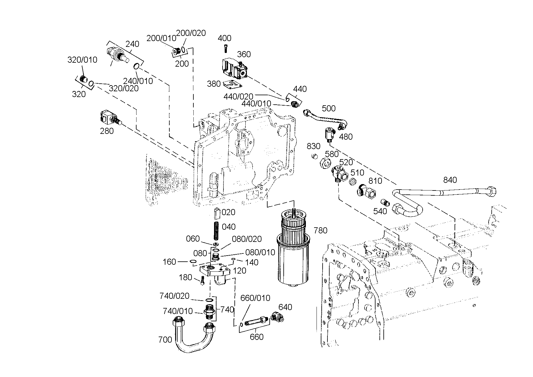 drawing for AGCO V35009300 - PIPE UNION