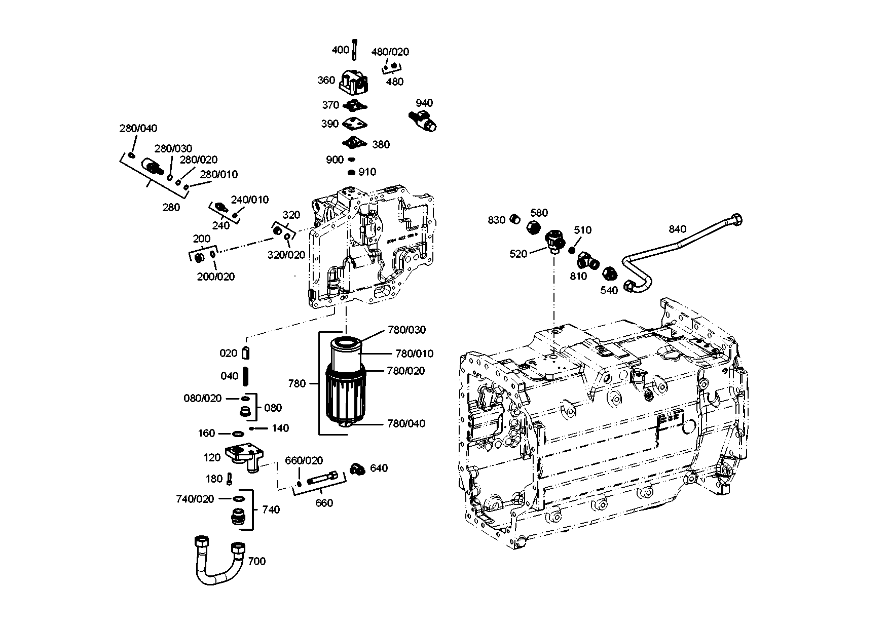 drawing for AGCO 35009200 - REDUCER