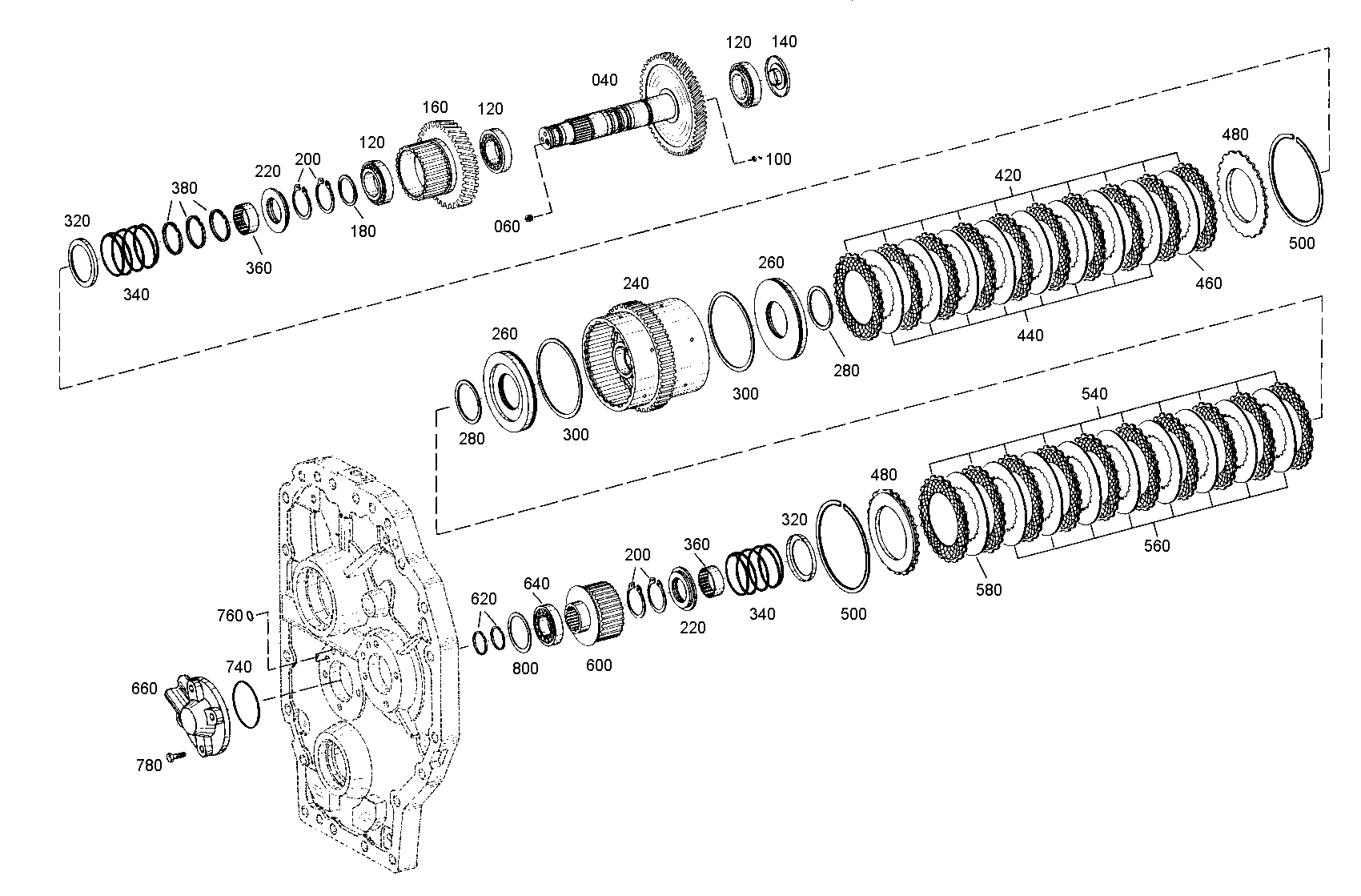drawing for AGCO F824104360010 - SNAP RING