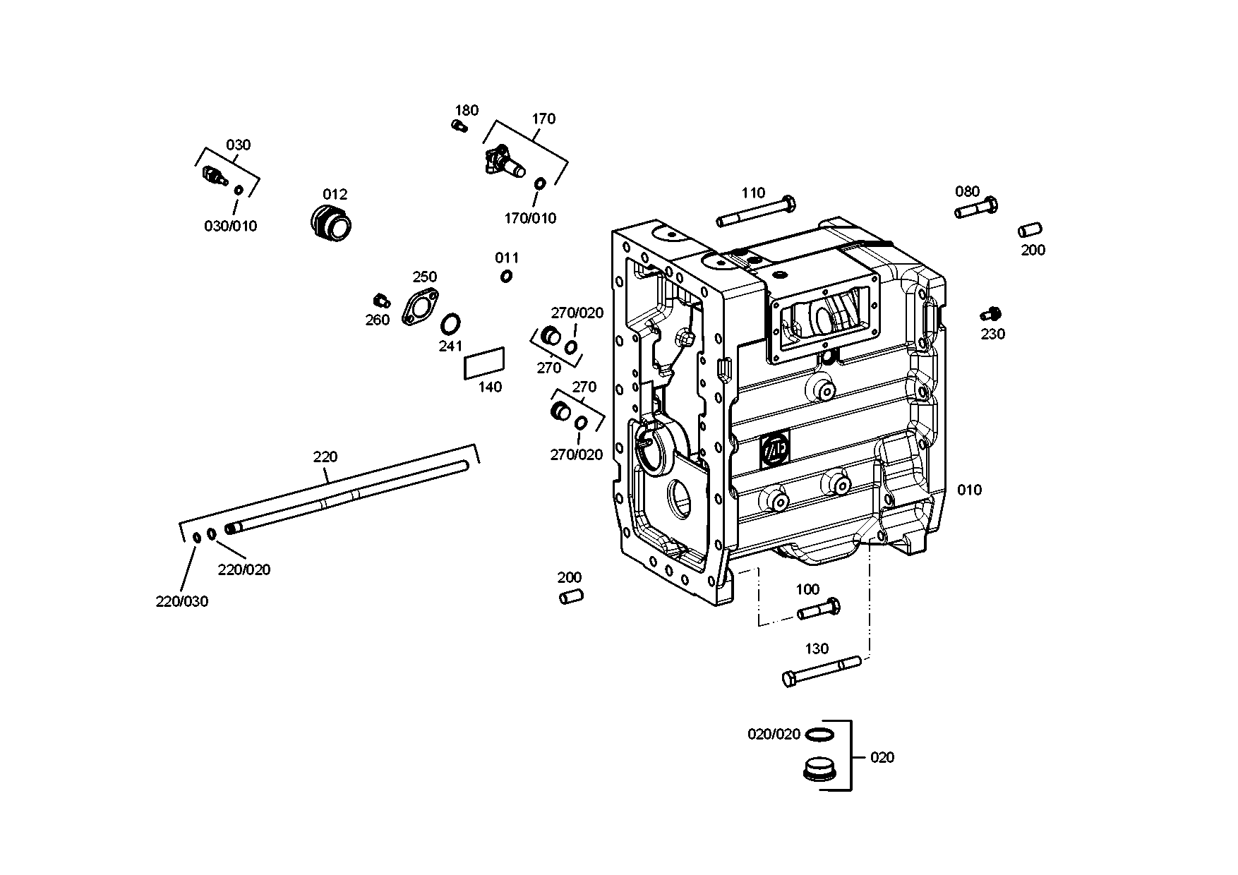 drawing for AGCO VKH3756 - O-RING (figure 3)