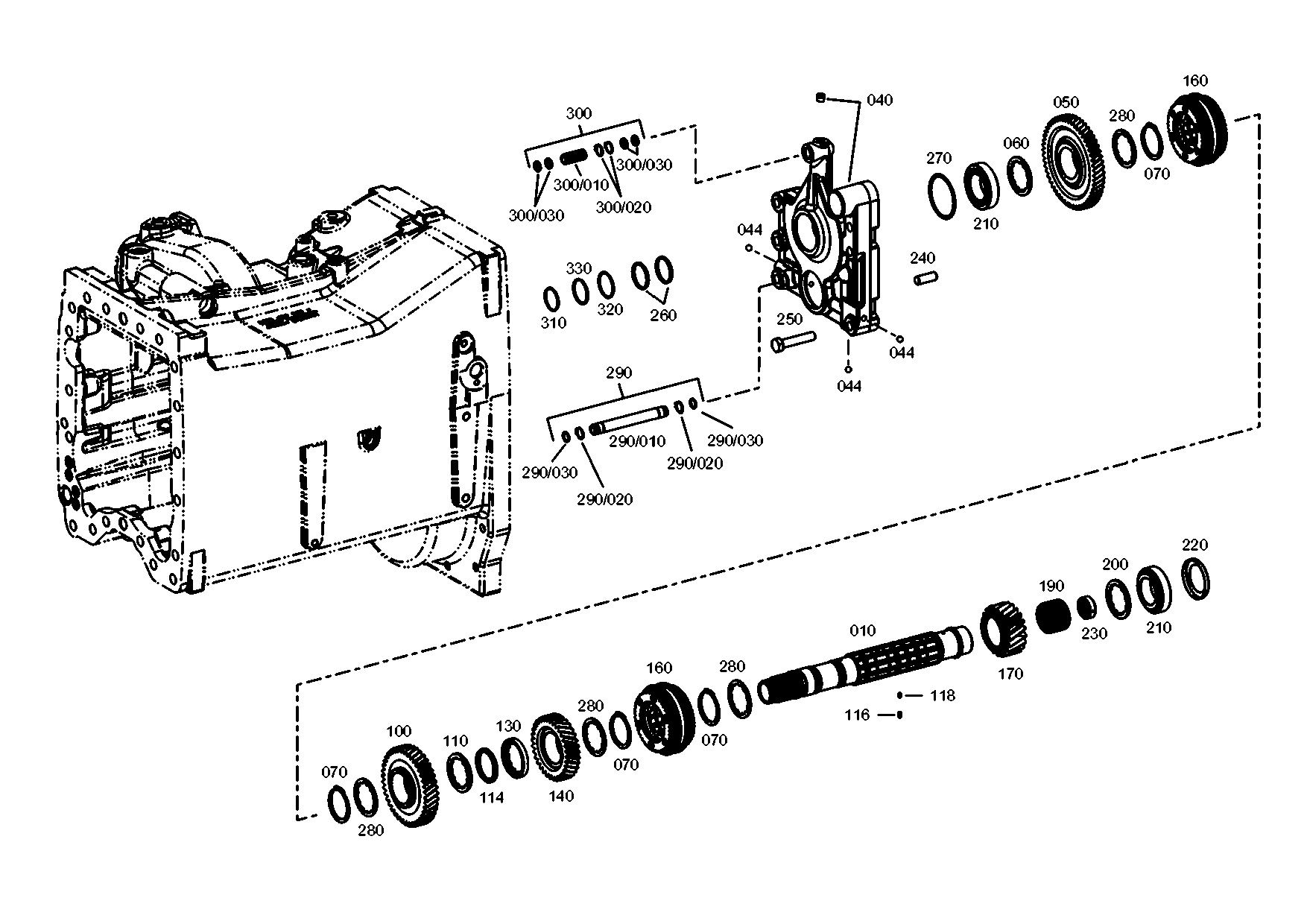 drawing for AGCO VKH3756 - O-RING (figure 4)