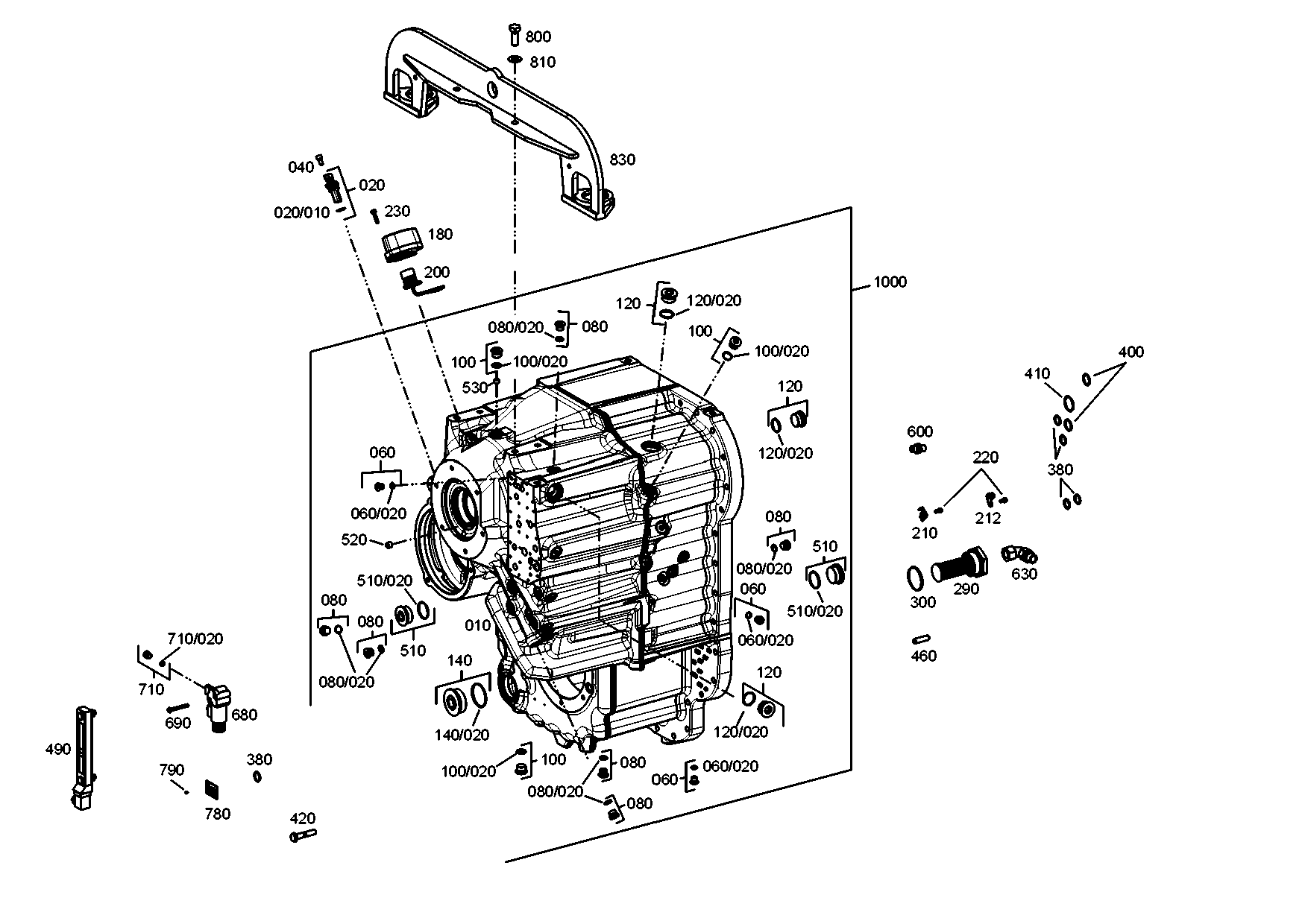 drawing for CLAAS CSE 0109051.0 - DIRECTIONAL VALVE (figure 1)