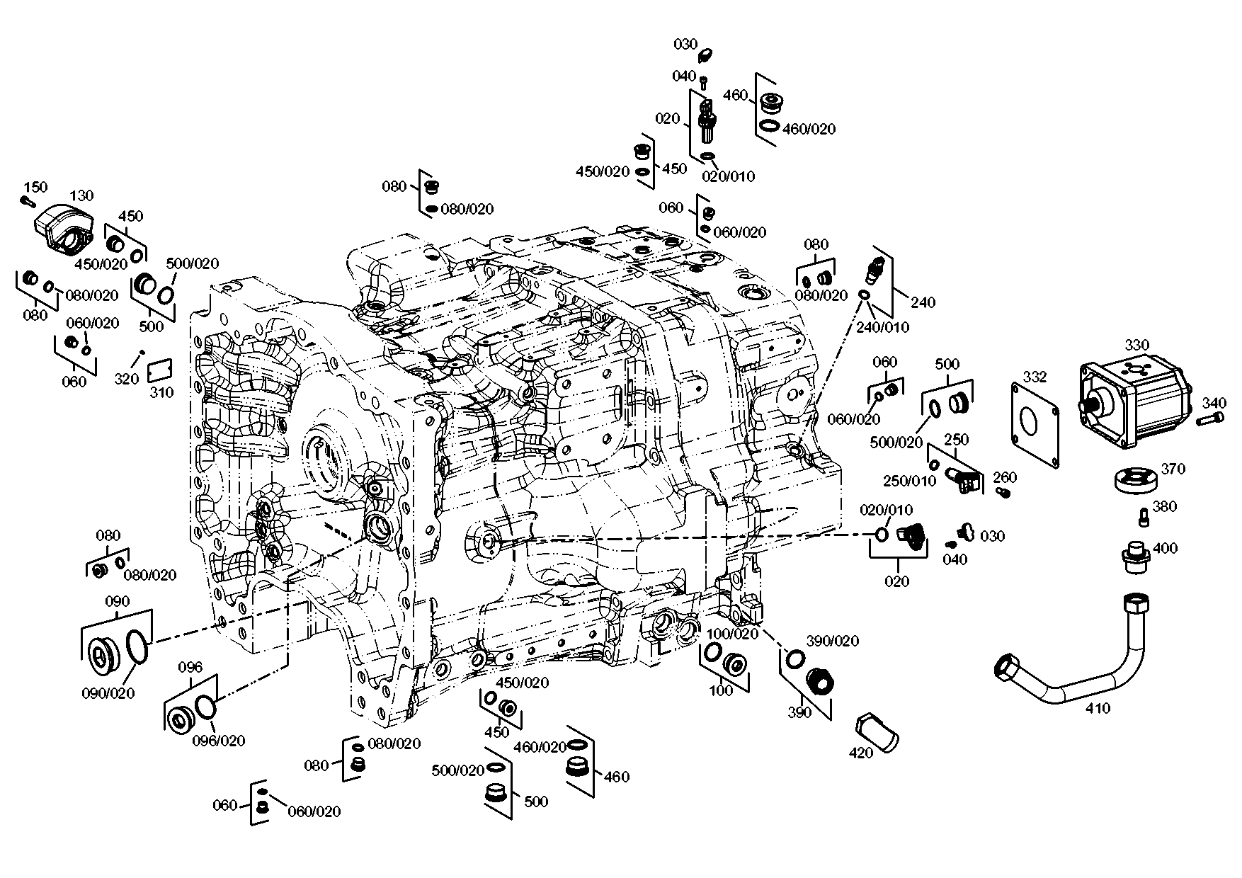 drawing for KALMAR INDUSTRIES INC. 14009632 - O-RING (figure 4)