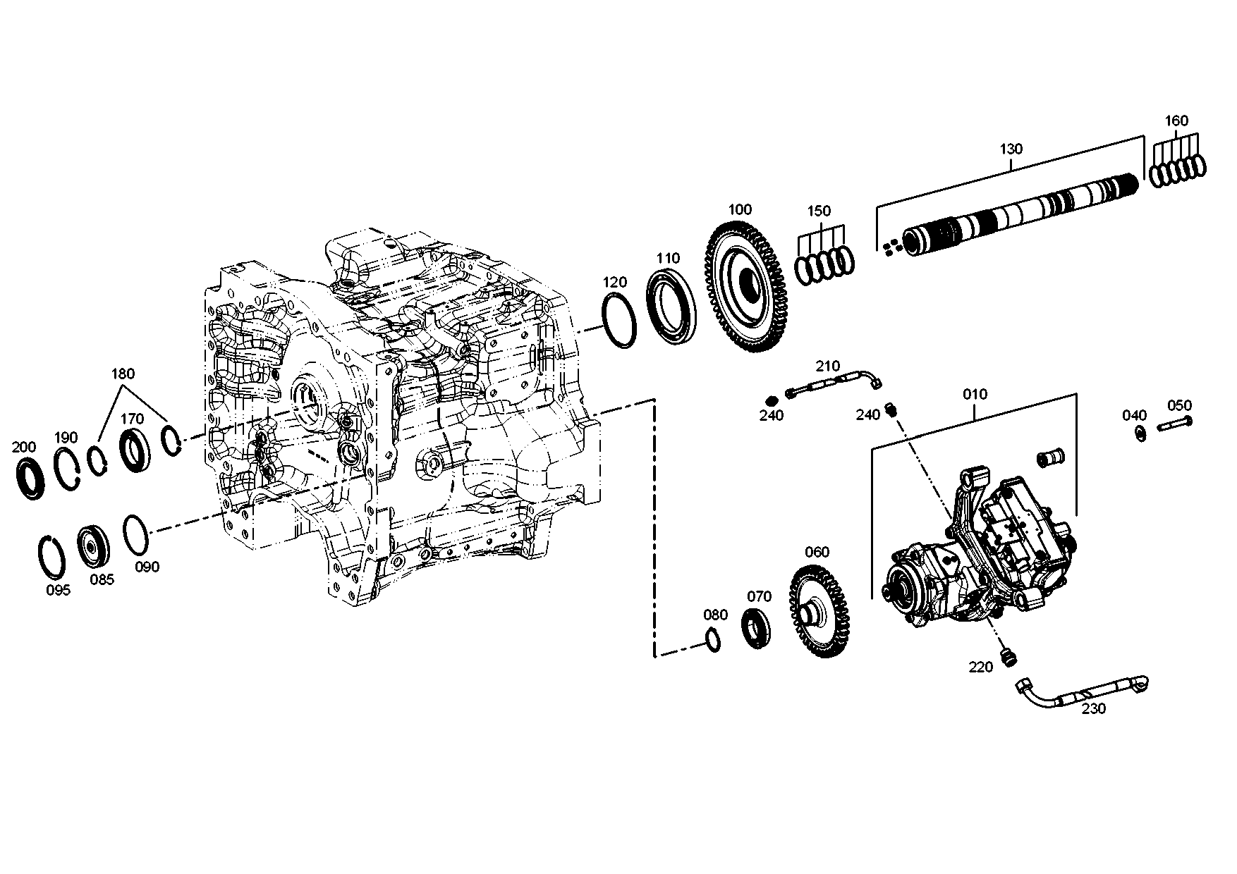 drawing for CNH NEW HOLLAND 185533A1 - BALL BEARING (figure 2)