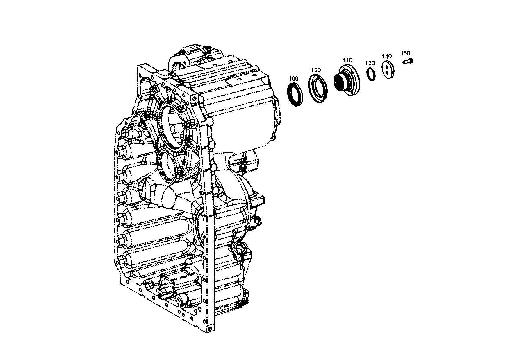 drawing for JOHN DEERE AT322112 - O-RING (figure 4)