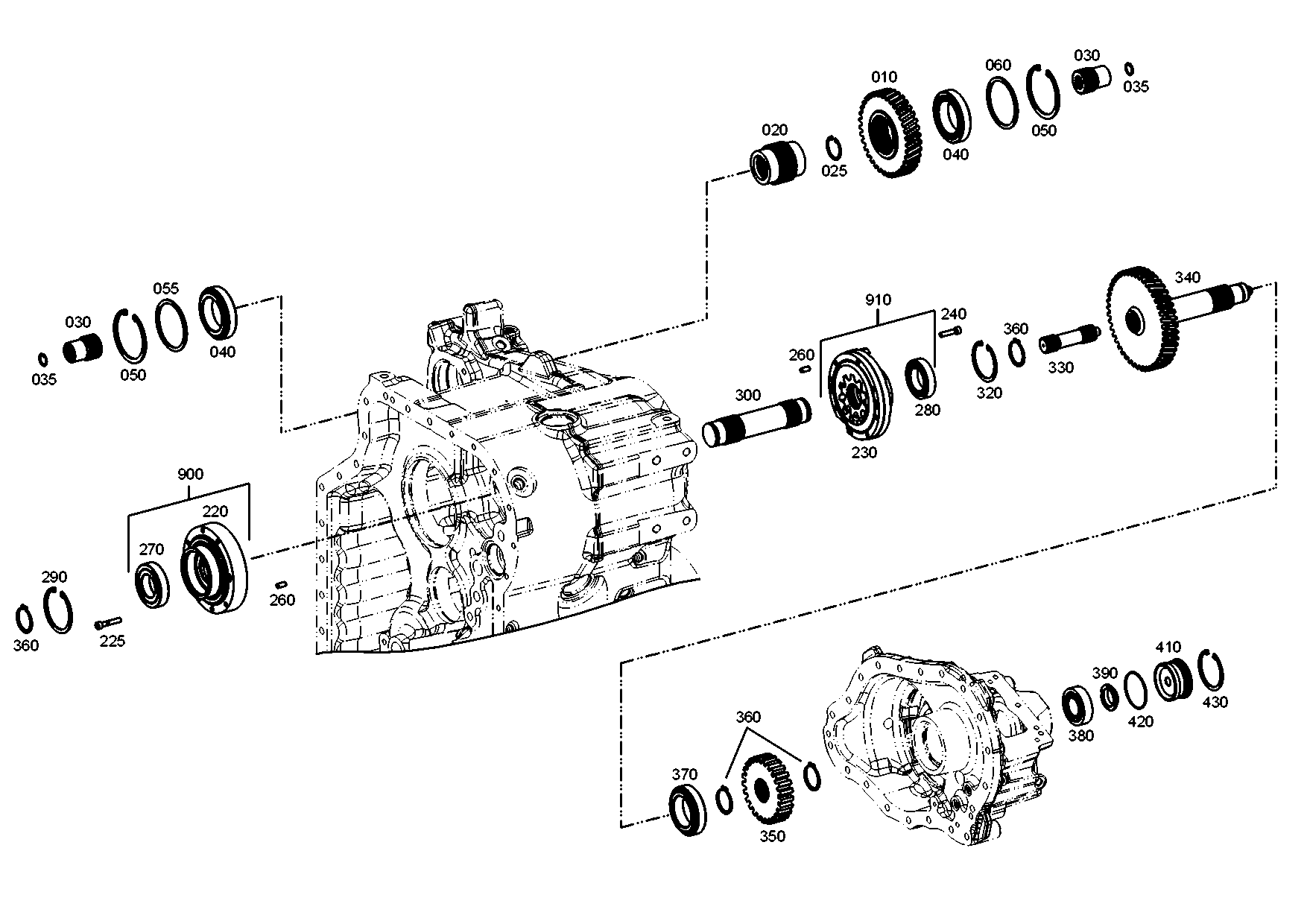 drawing for AGCO V35016400 - TAPER ROLLER BEARING