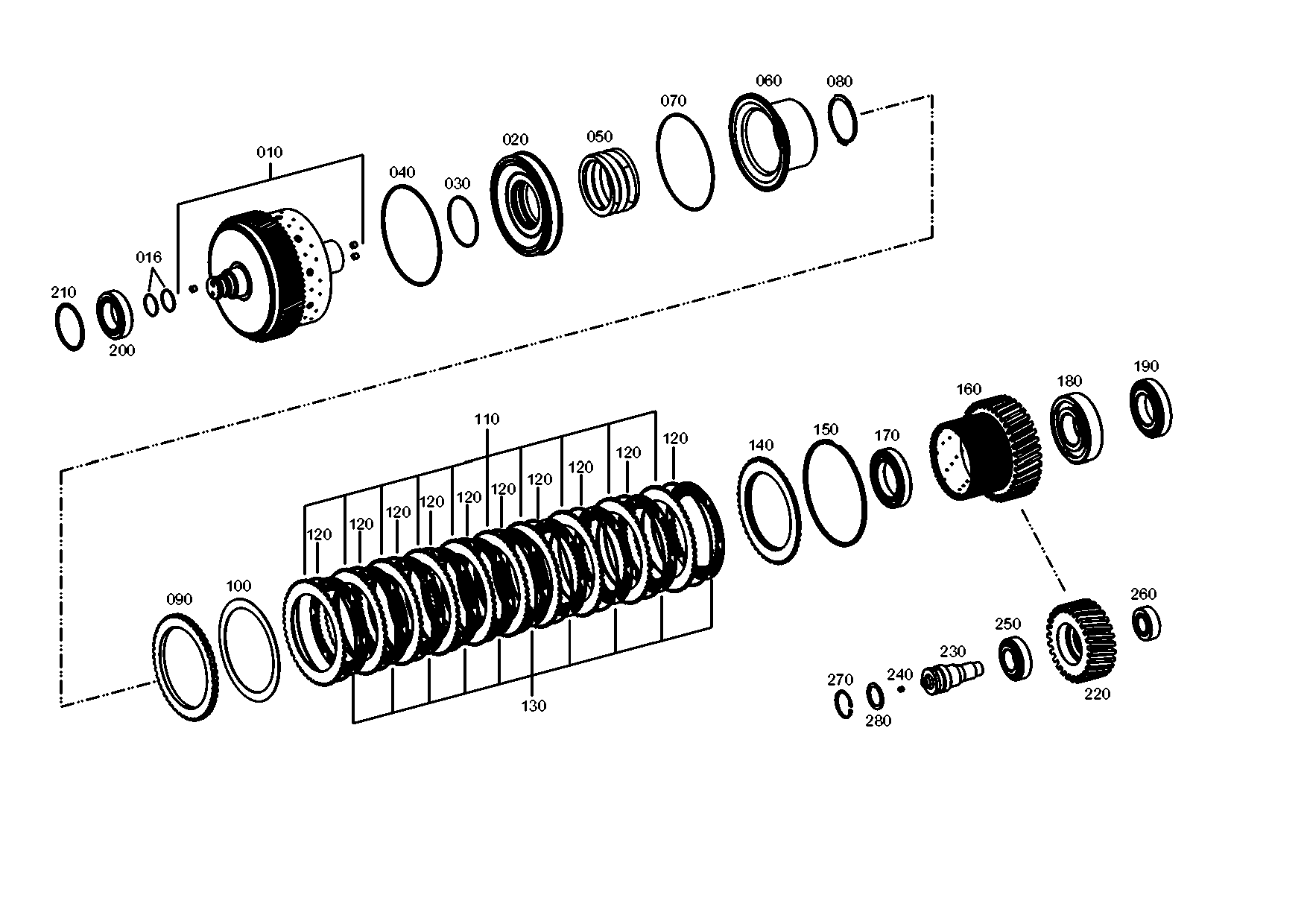 drawing for VOLVO ZM 7093615 - BALL BEARING (figure 1)