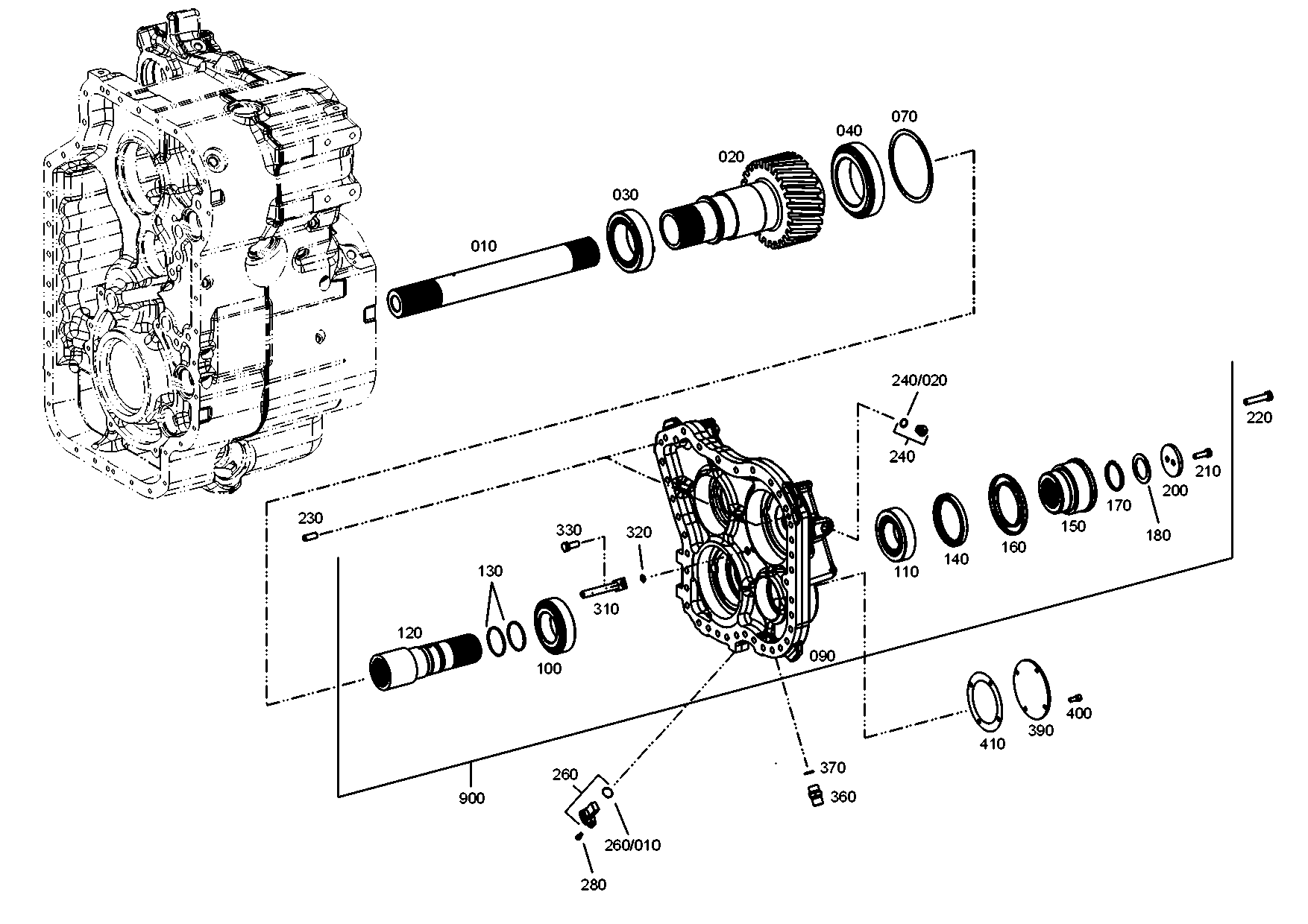 drawing for CLAAS CSE 05017390 - SPUR GEAR (figure 1)