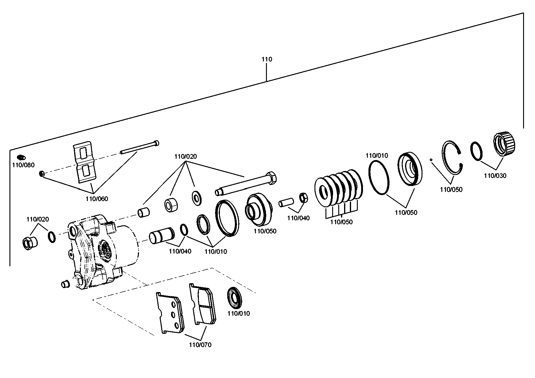 drawing for DOOSAN 101529-00018 - REPAIR KIT (figure 2)
