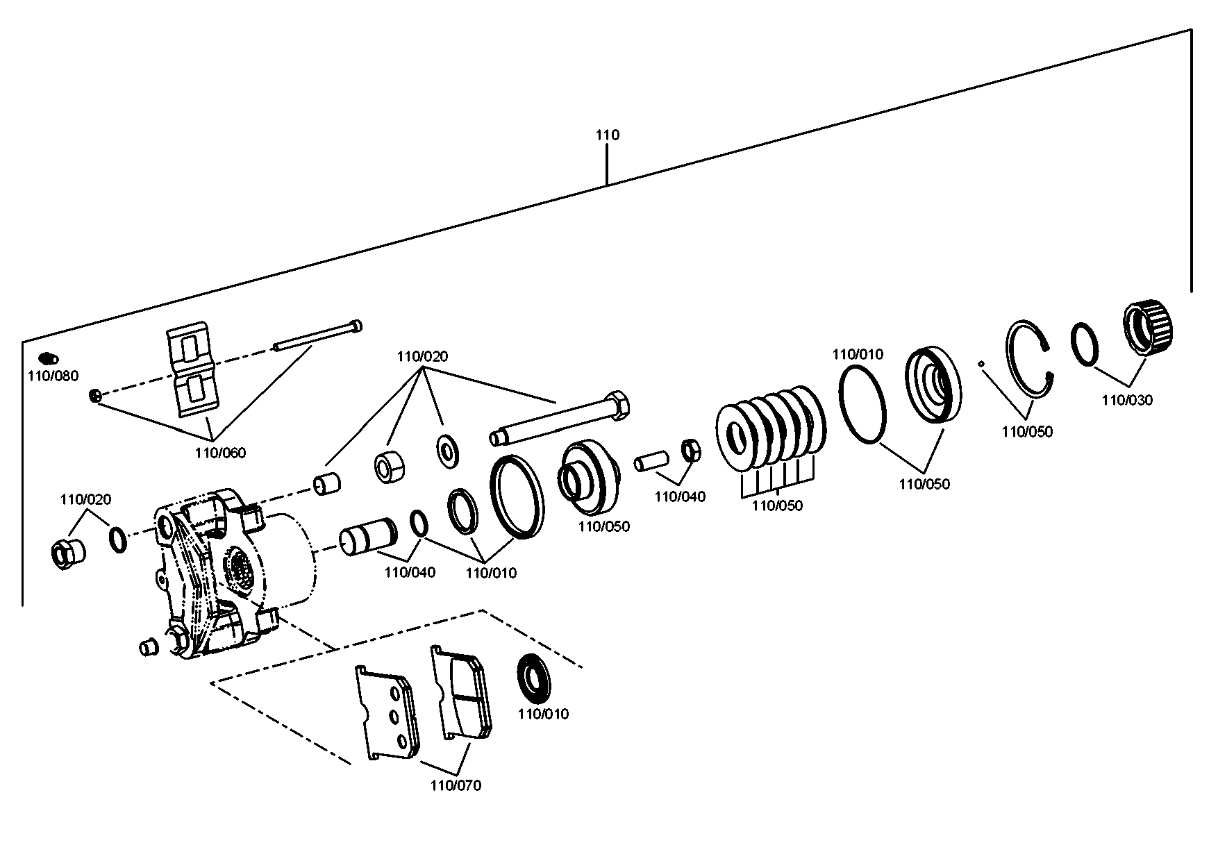 drawing for DOOSAN 101529-00018 - REPAIR KIT (figure 4)