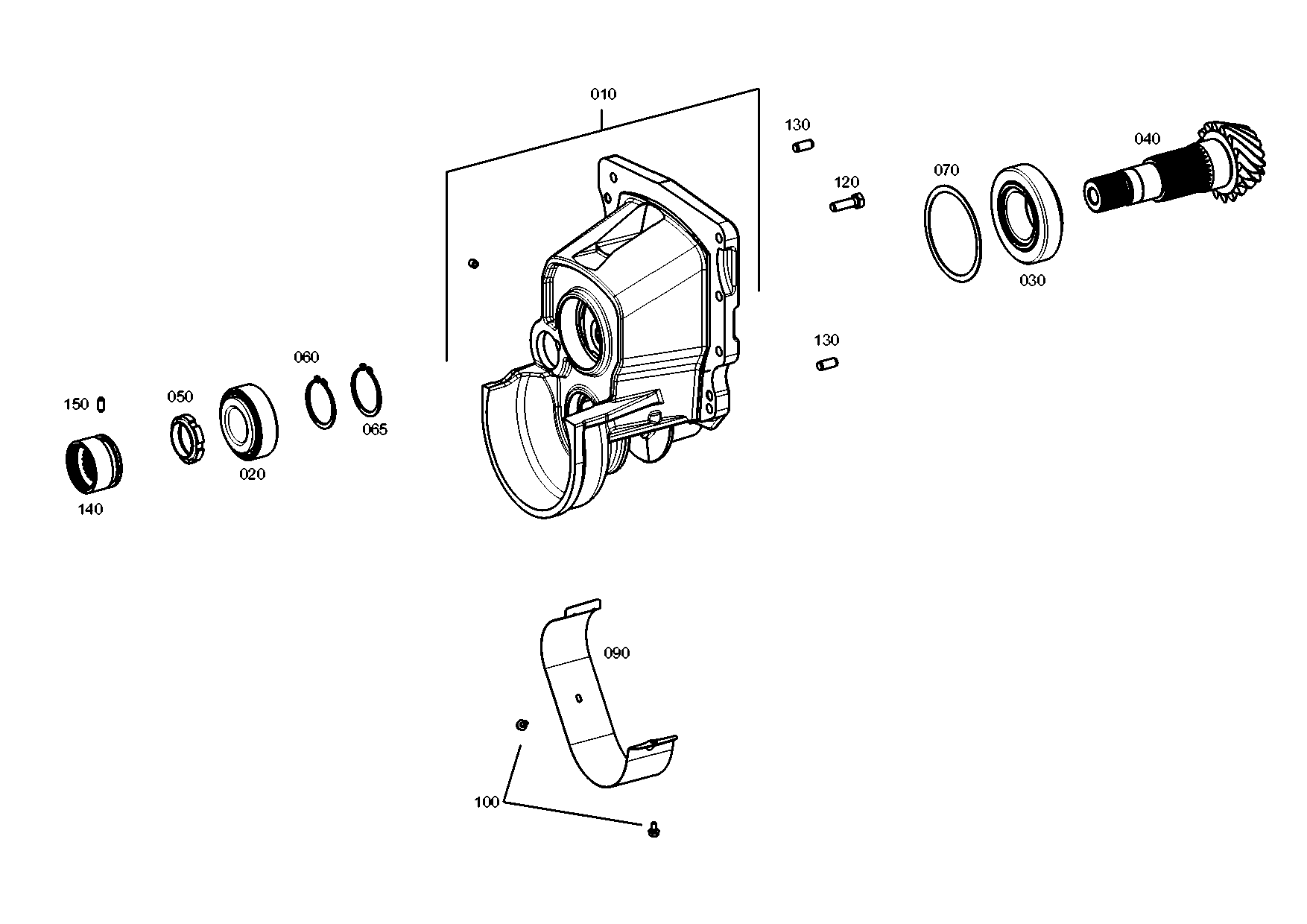 drawing for CNH NEW HOLLAND 0.900.1222.8 - RETAINING RING (figure 3)