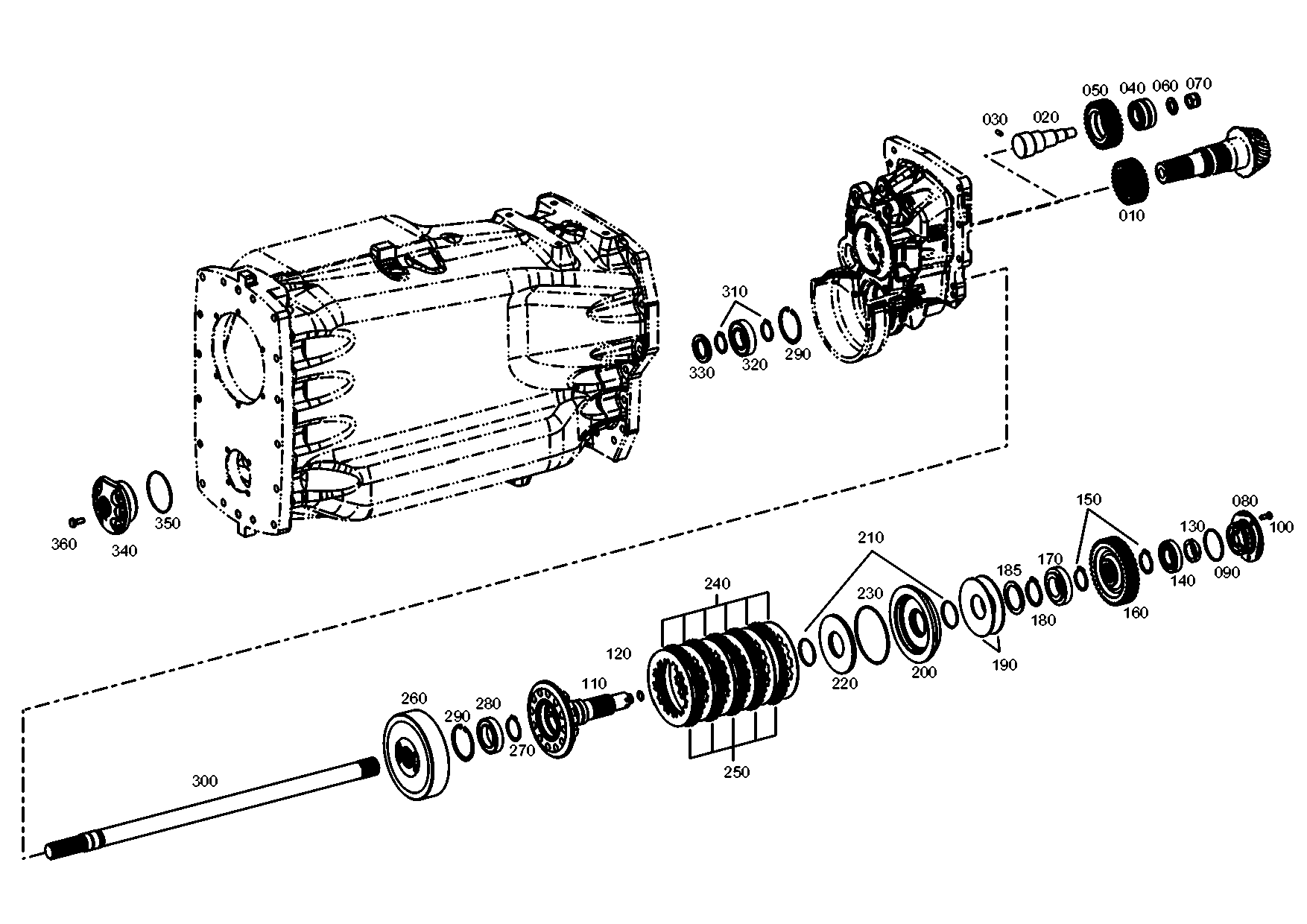 drawing for AGCO 3603985M1 - BALL BEARING
