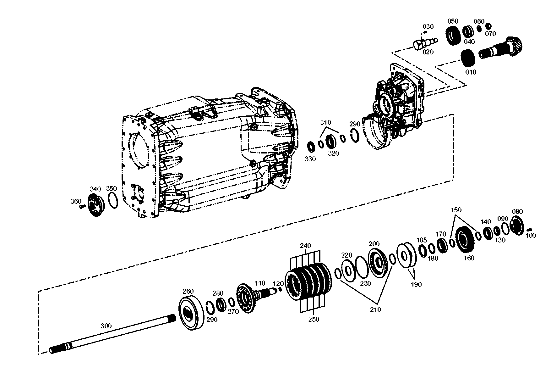 drawing for AGCO 3603985M1 - BALL BEARING