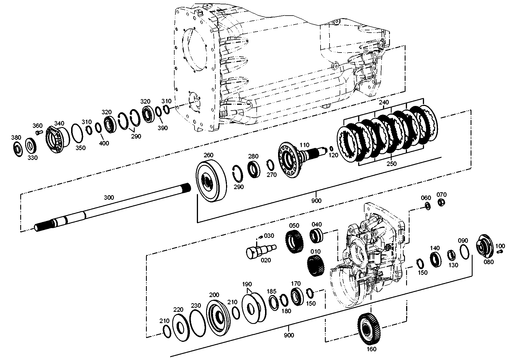 drawing for EUROBUS 002291605 - ROLLER BEARING (figure 3)
