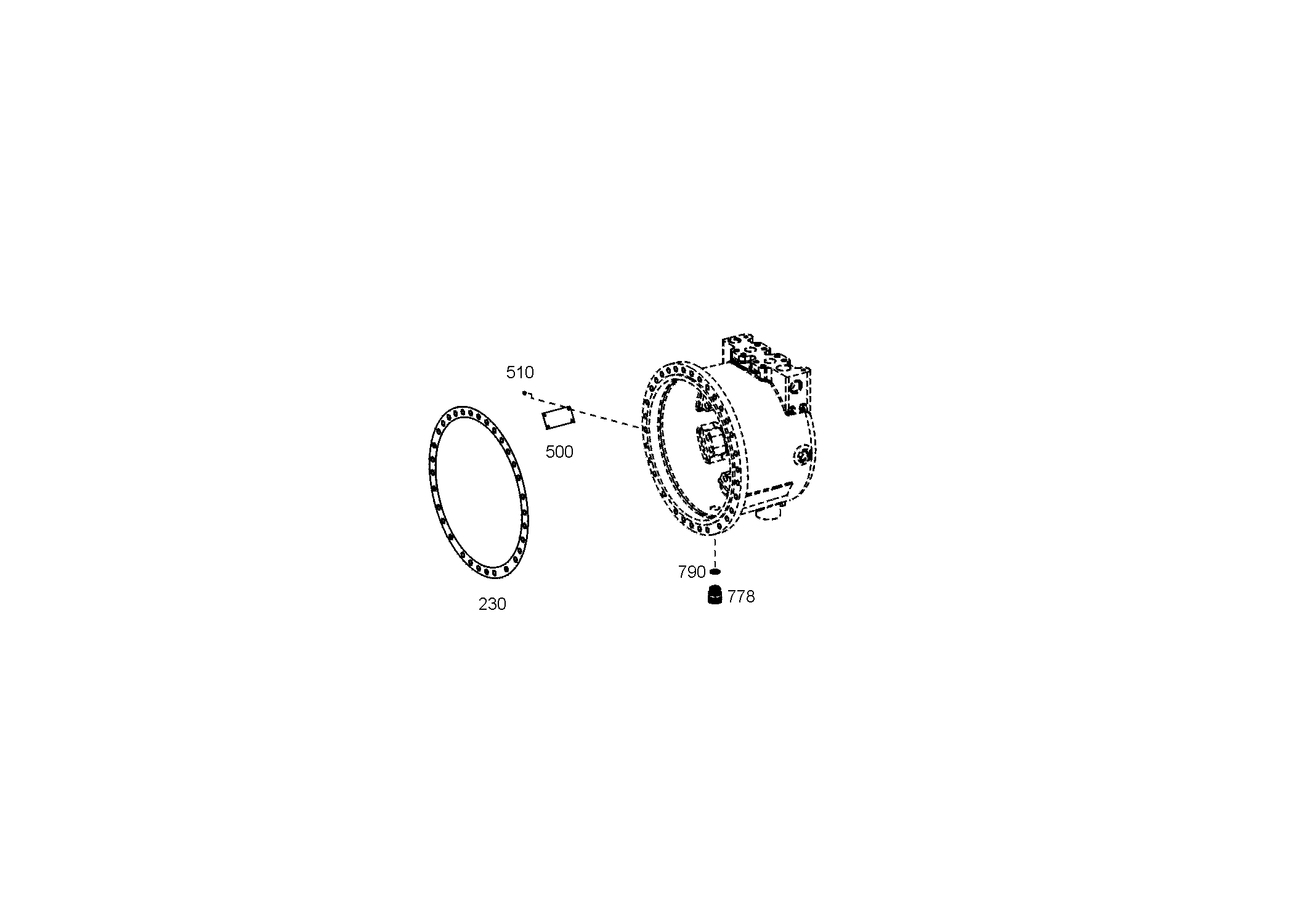 drawing for STETTER 60101428 - GASKET (figure 2)