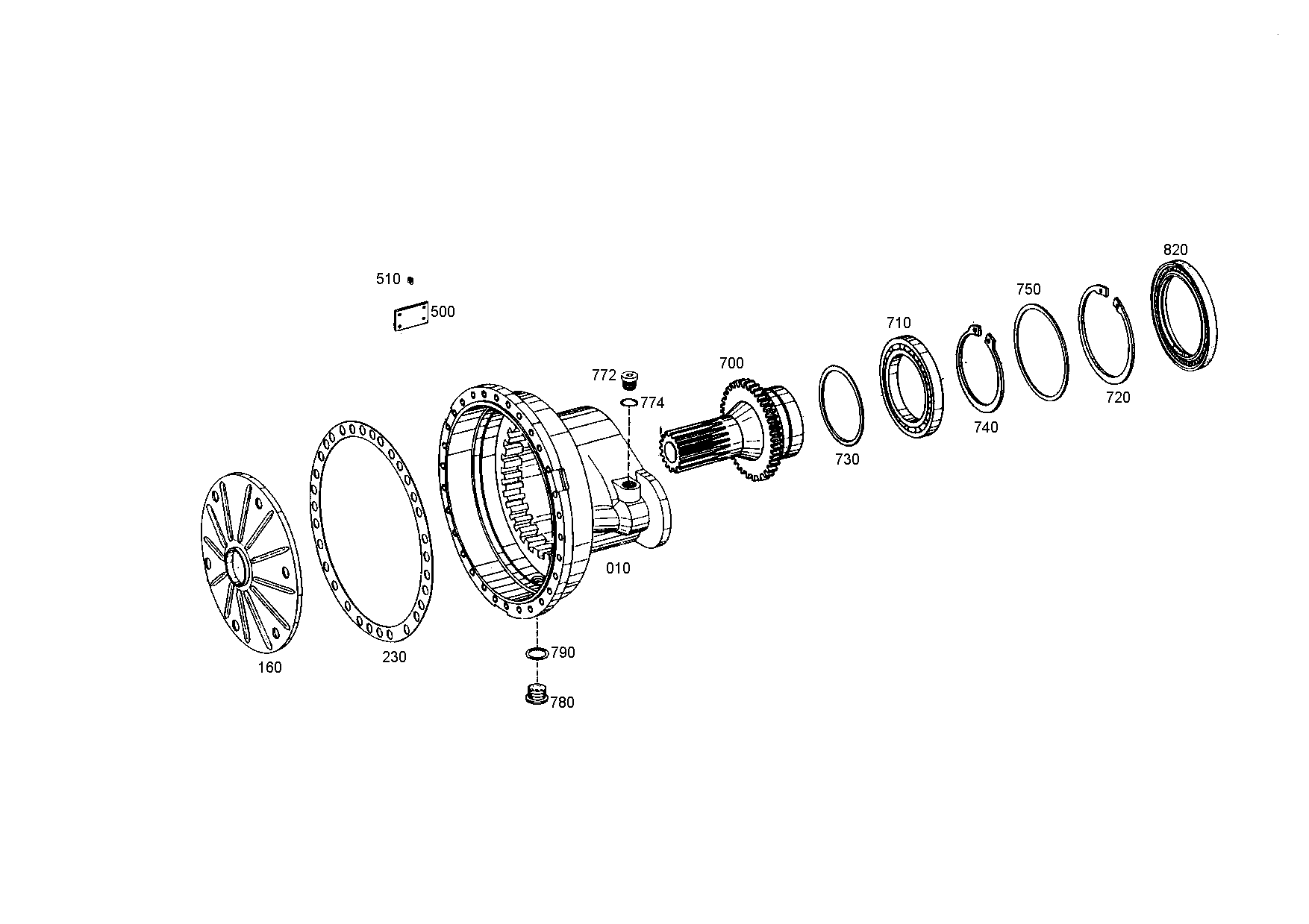 drawing for NACCO-IRV 0364723 - WASHER (figure 1)