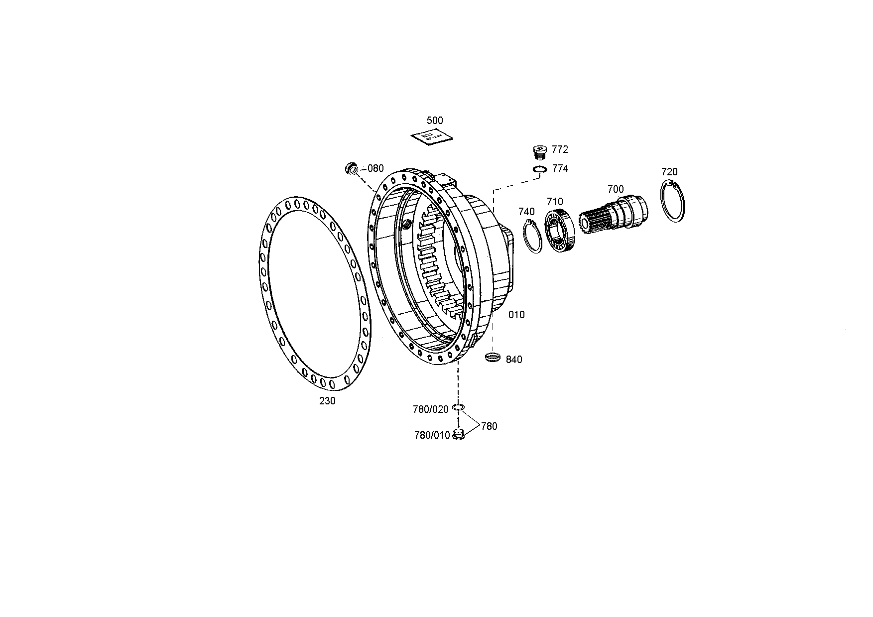drawing for PPM 6049070 - O-RING (figure 2)