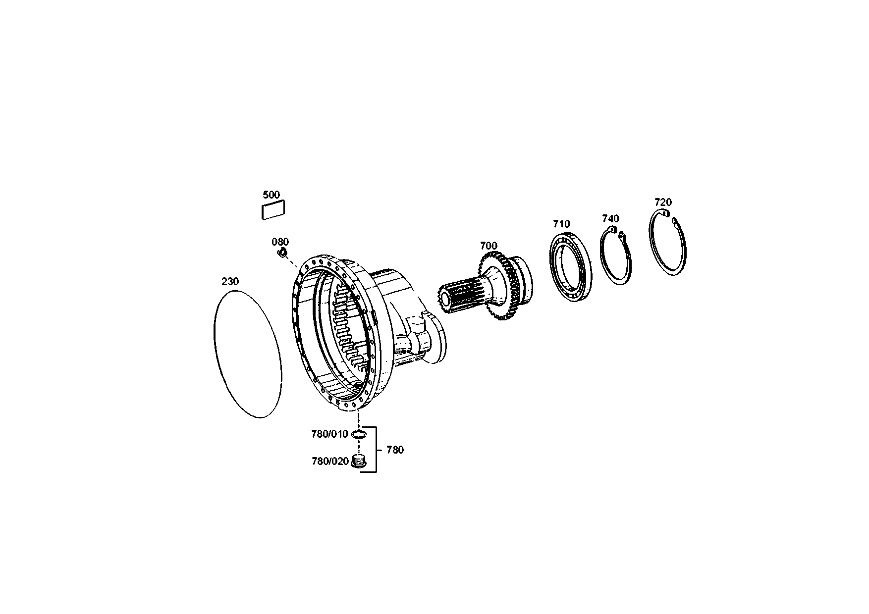 drawing for PPM 6049070 - O-RING (figure 3)