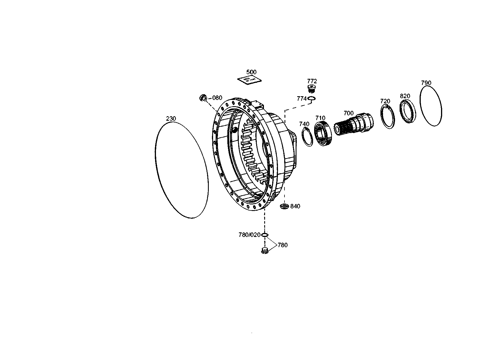 drawing for PPM 6049070 - O-RING (figure 4)
