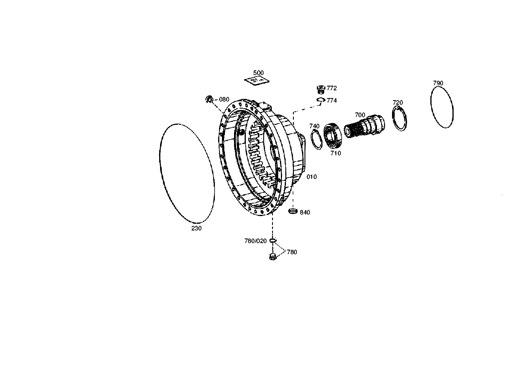 drawing for PPM 6049070 - O-RING (figure 5)