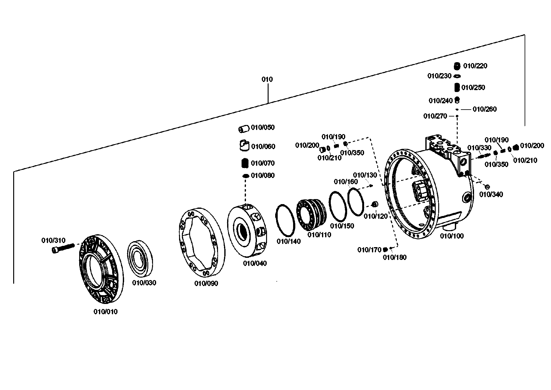 drawing for EVOBUS 83219996630 - ROLLER BEARING (figure 1)