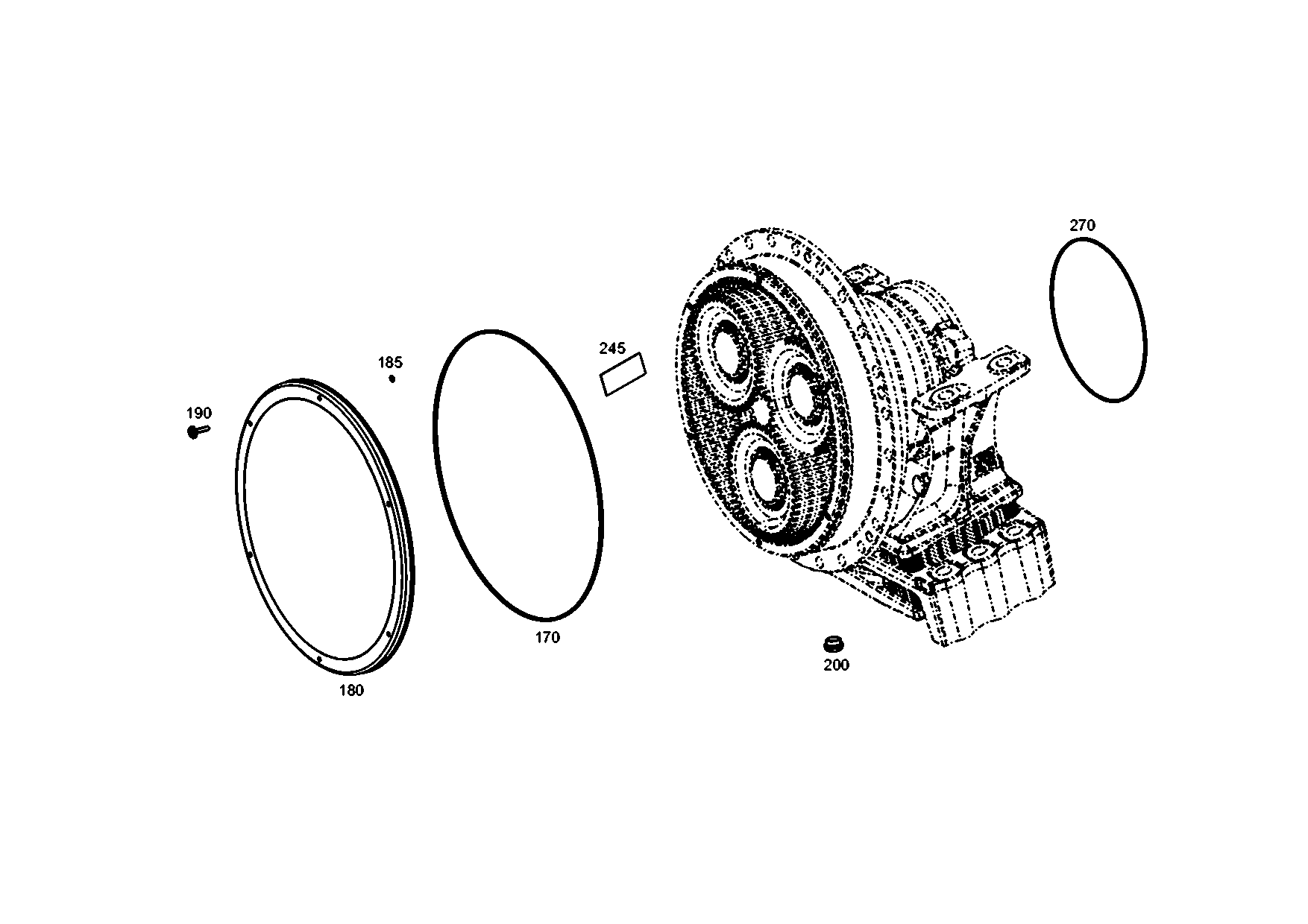 drawing for STETTER 98354140 - O-RING (figure 1)