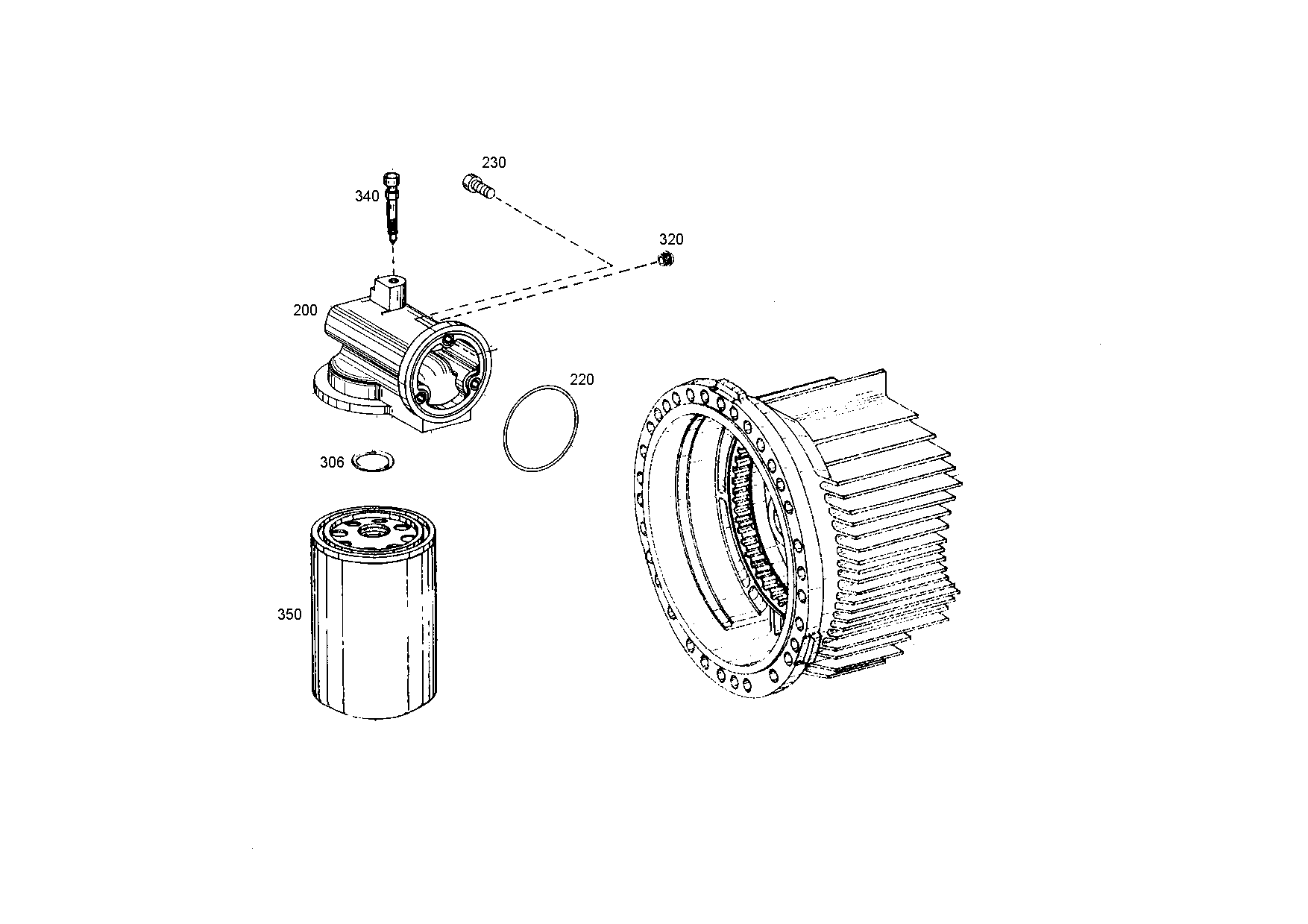 drawing for AGCO ZP0634304006 - O-RING