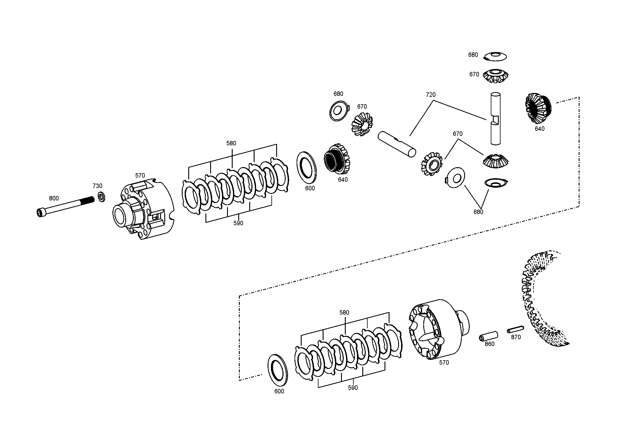 drawing for AGCO 036383R1 - SLOT.PIN