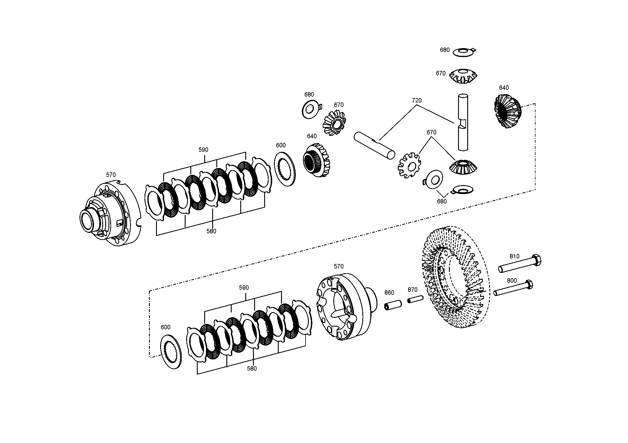 drawing for JOHN DEERE R75839 - OUTER CLUTCH DISK (figure 3)