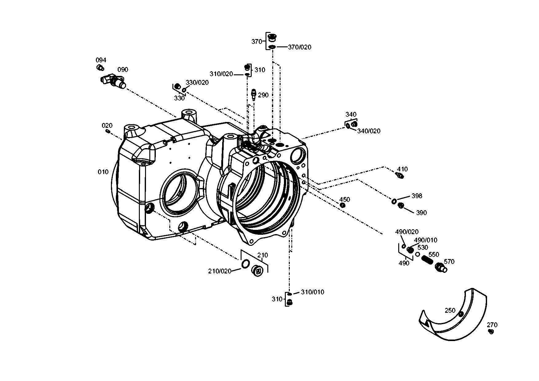 drawing for EUROBUS 85109345 - CAP SCREW (figure 3)