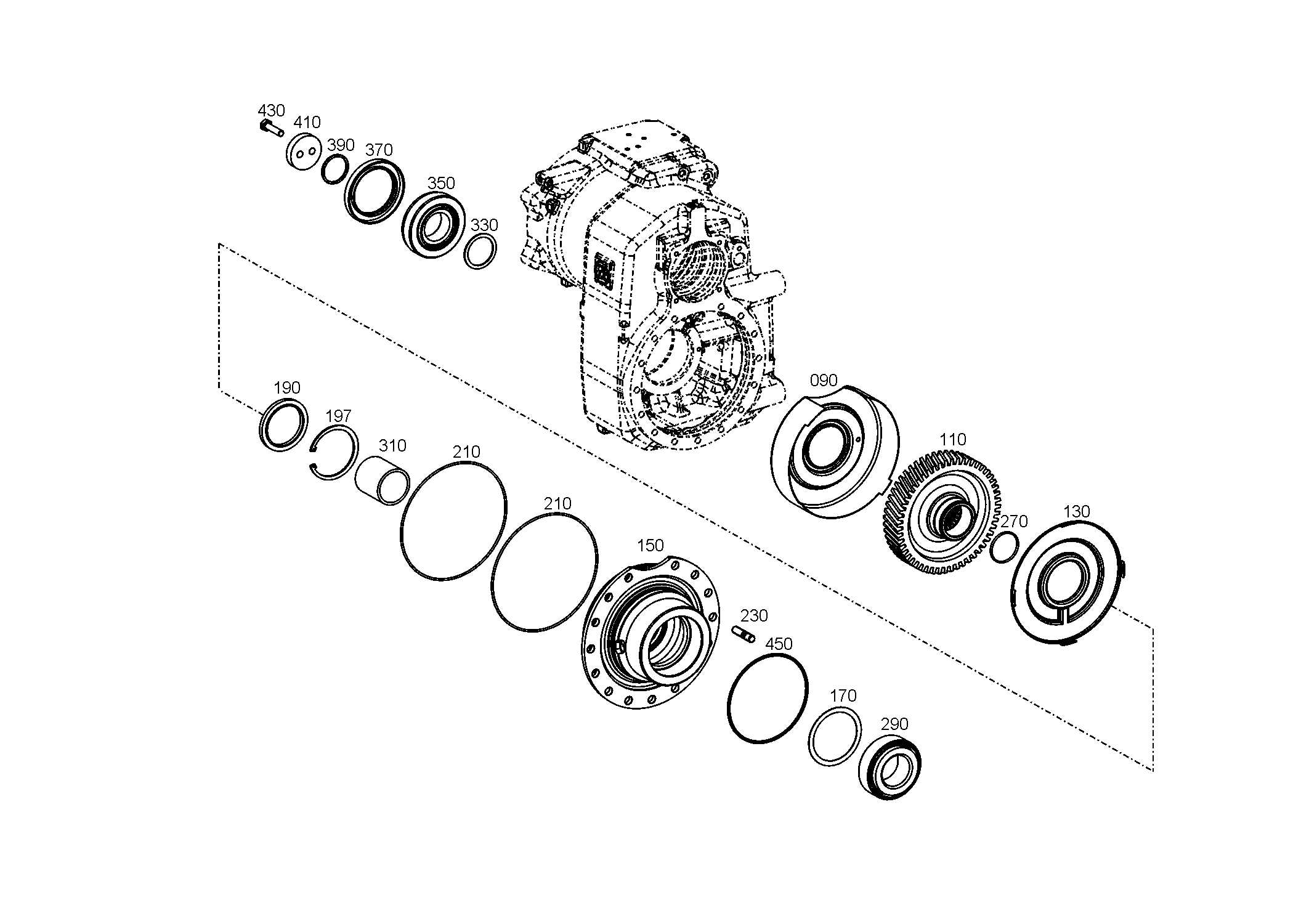 drawing for AGCO V35064800 - WASHER (figure 1)