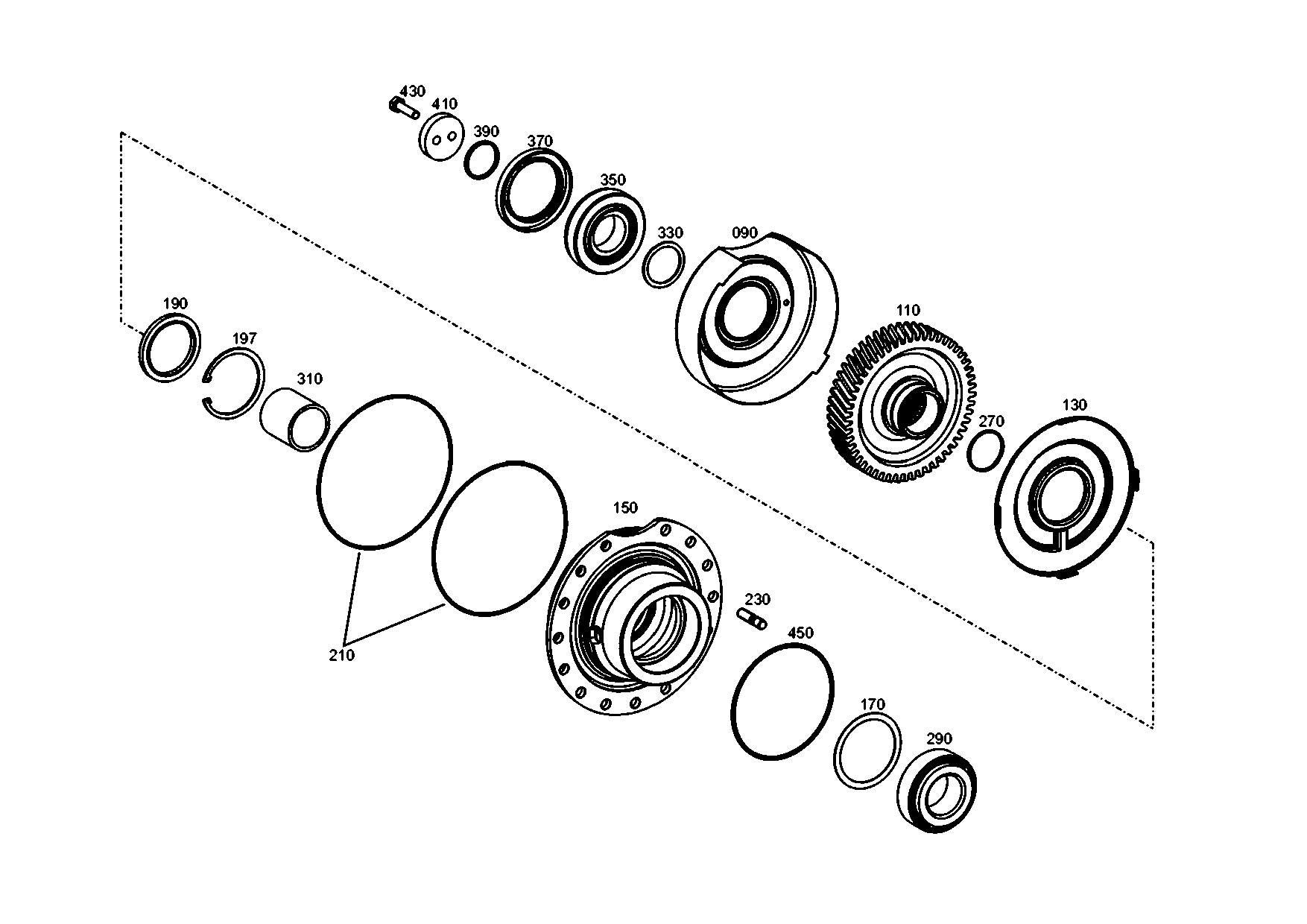 drawing for AGCO V35064800 - WASHER (figure 2)