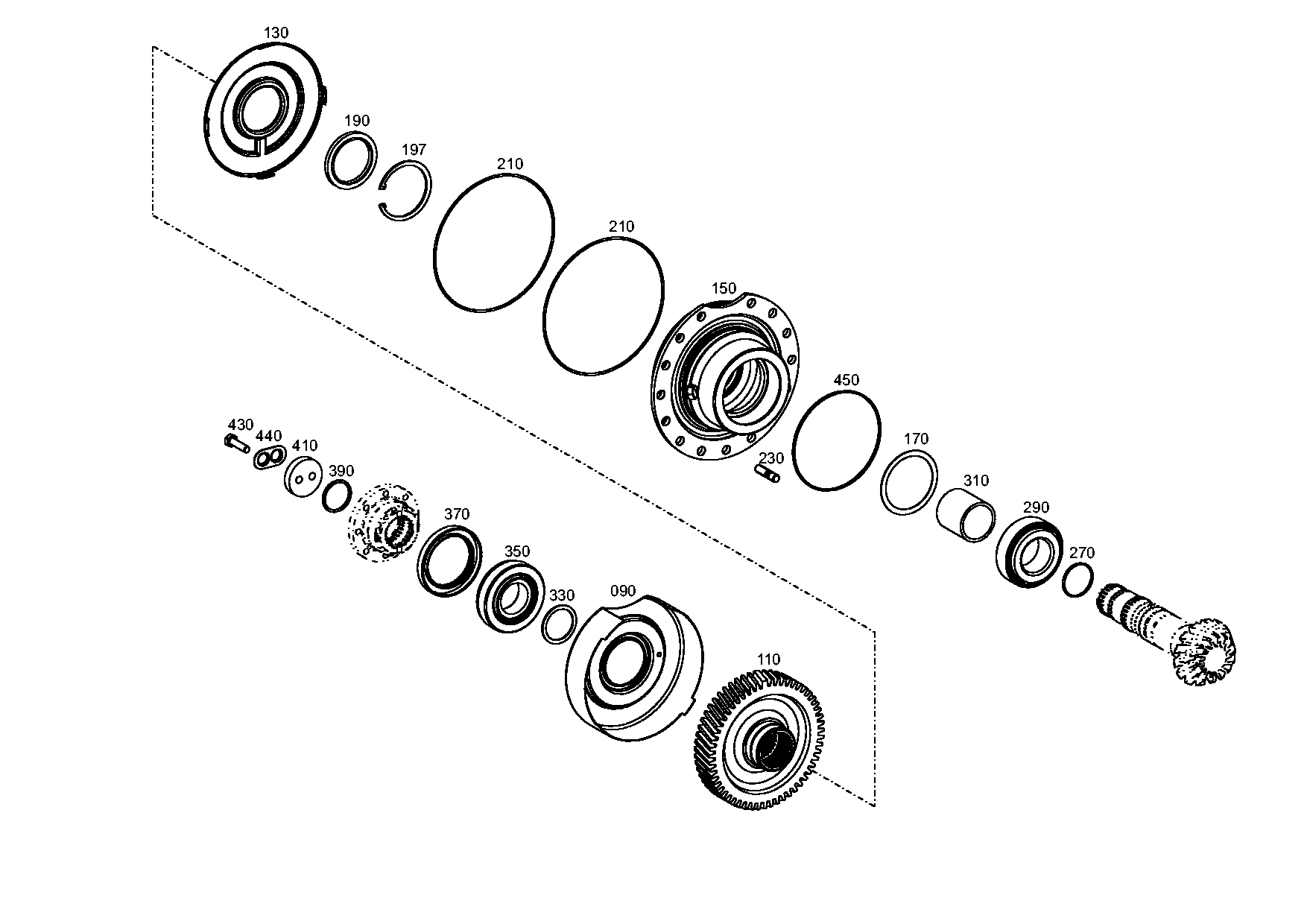 drawing for AGCO V35064800 - WASHER (figure 4)