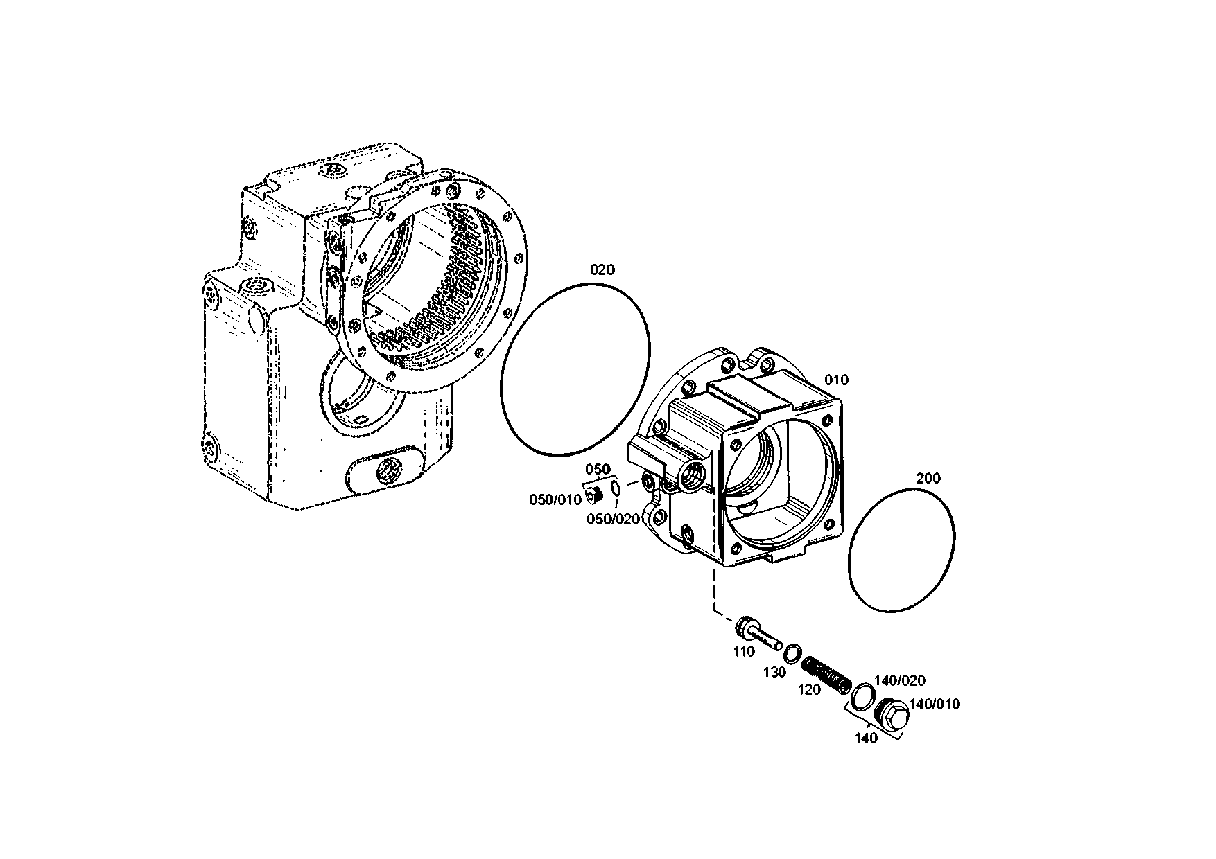 drawing for AGCO F380303020560 - O-RING