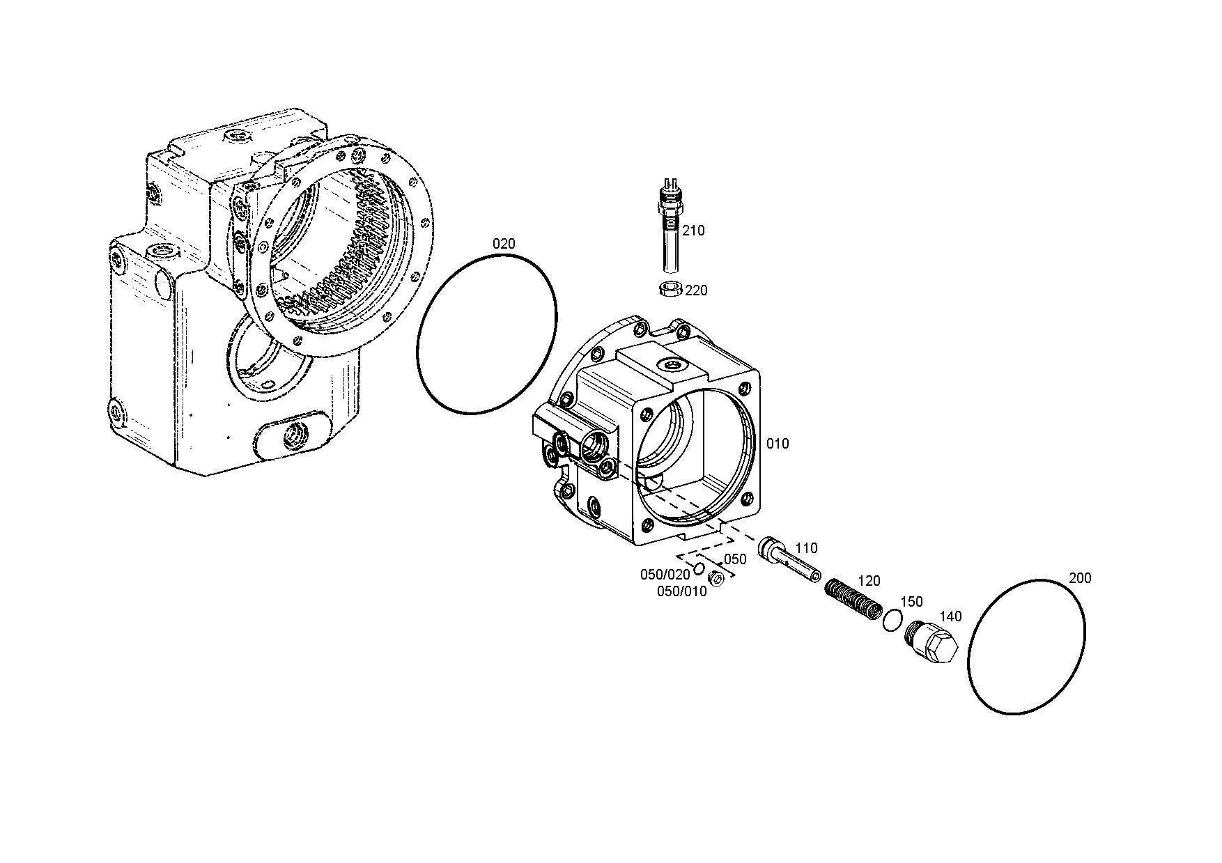 drawing for TEREX EQUIPMENT LIMITED 6073460 - O-RING (figure 5)