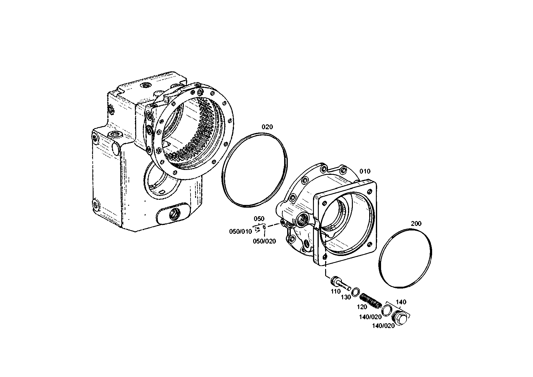 drawing for JOHN DEERE AT321965 - O-RING (figure 4)